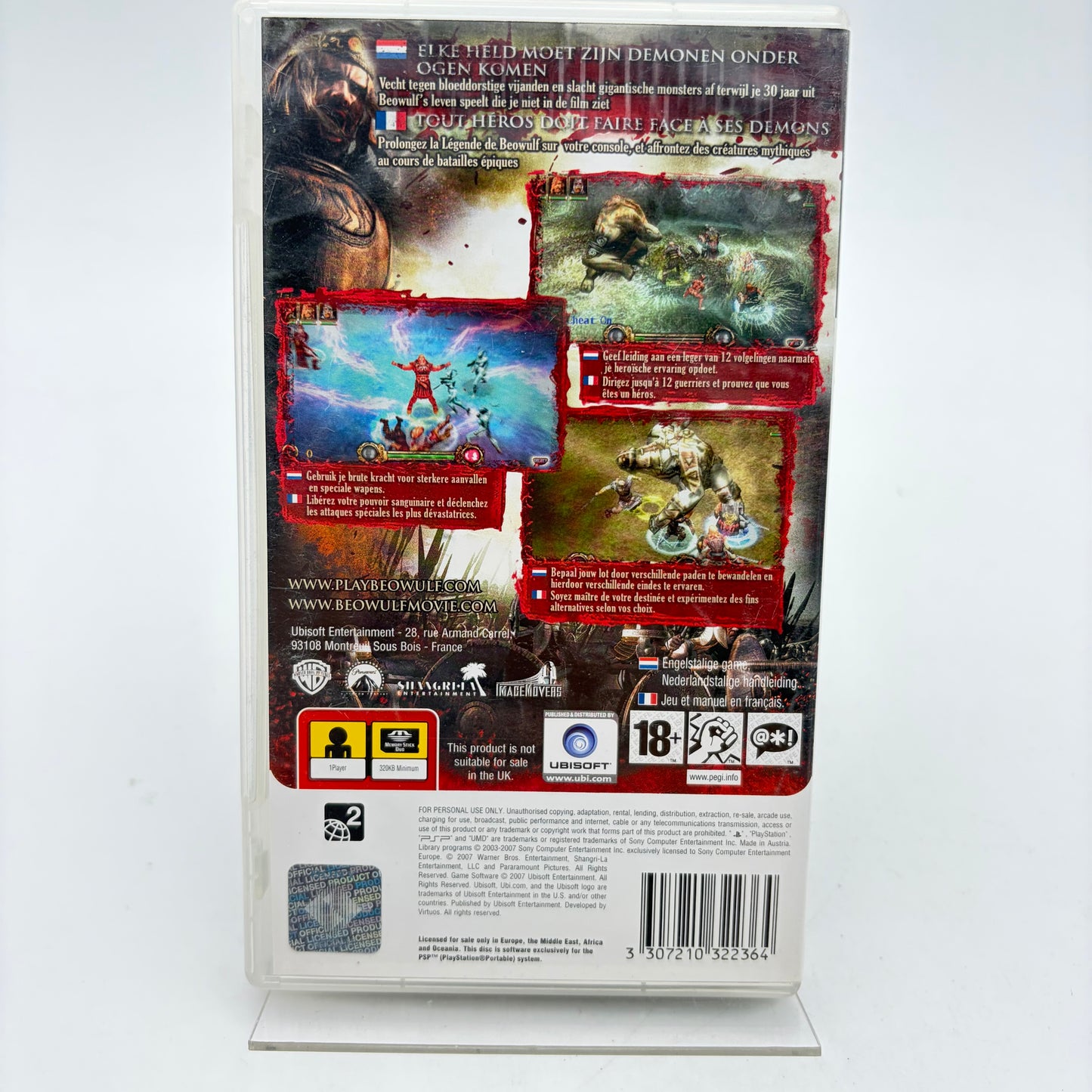 BEOWULF THE GAME - PLAYSTATION PORTABLE