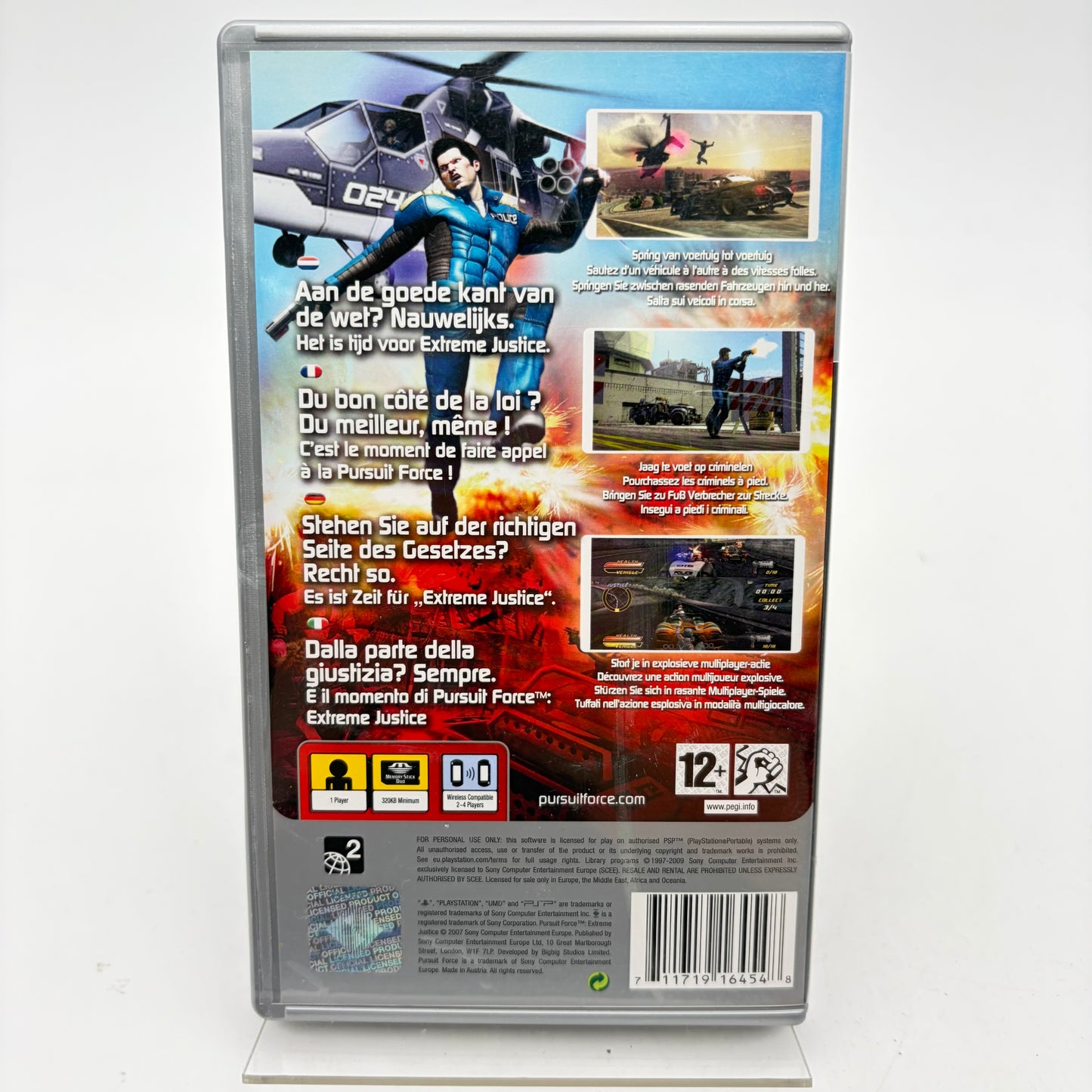 PURSUIT FORCE EXTREME JUSTICE - PLAYSTATION PORTABLE