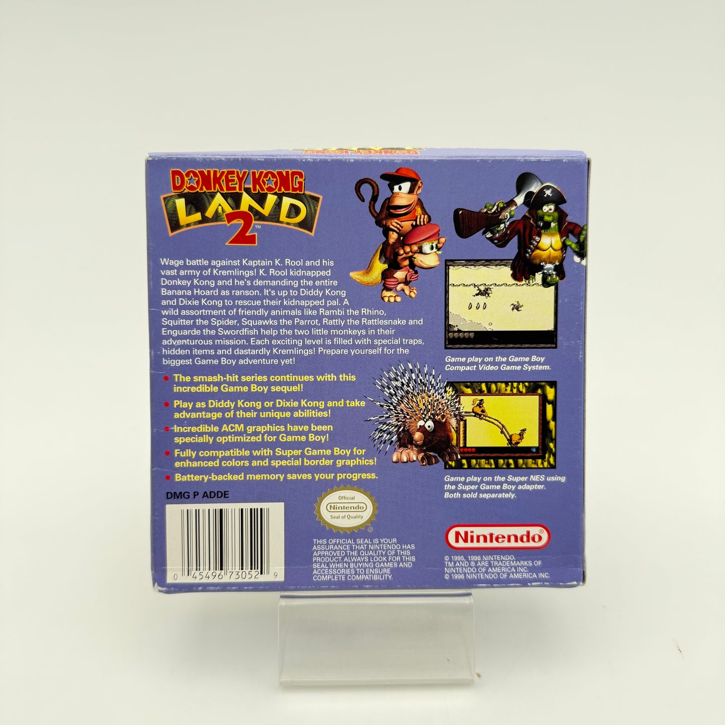 DONKEY KONG LAND 2 - GAMEBOY