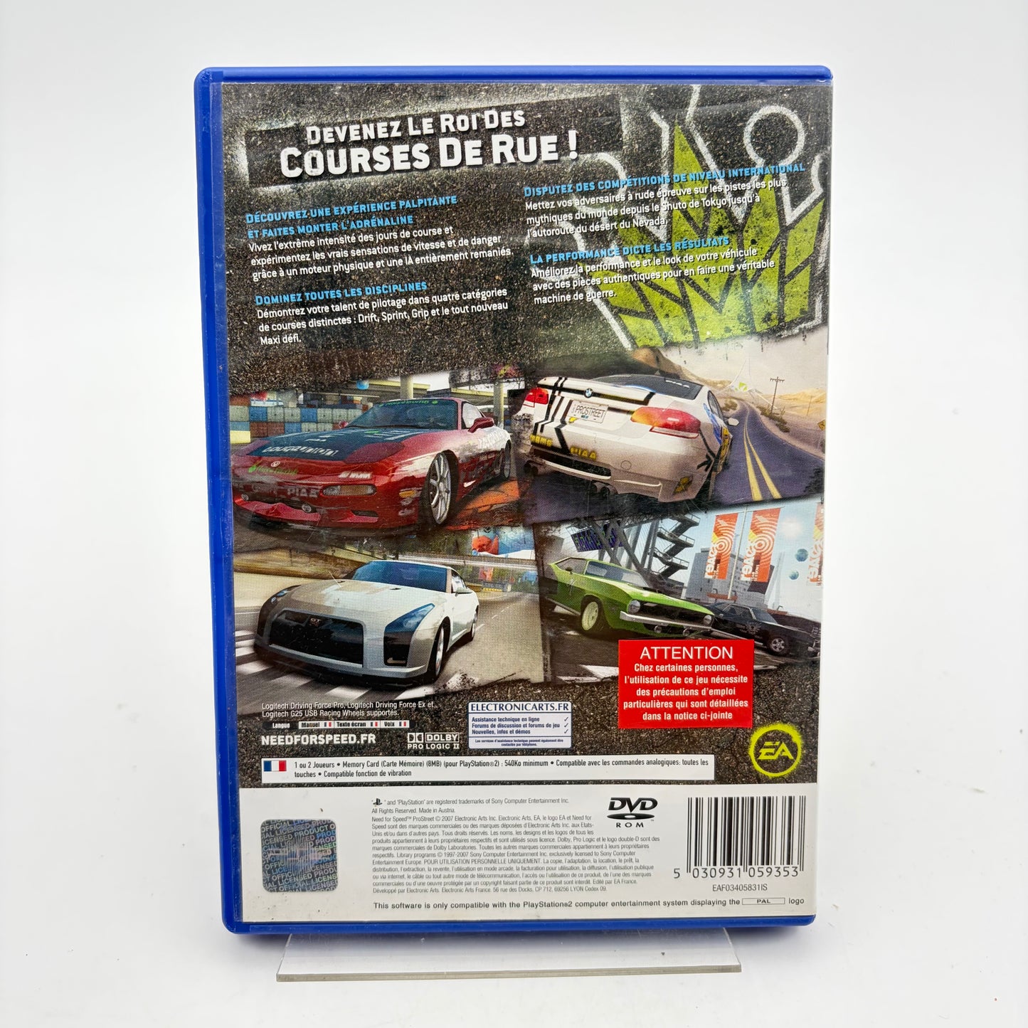 NEED FOR SPEED PROSTREET - PLAYSTATION 2