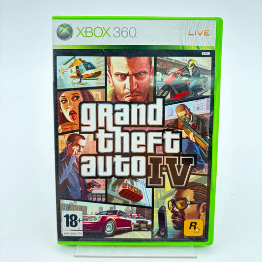 GRAND THEFT AUTO IV - XBOX 360