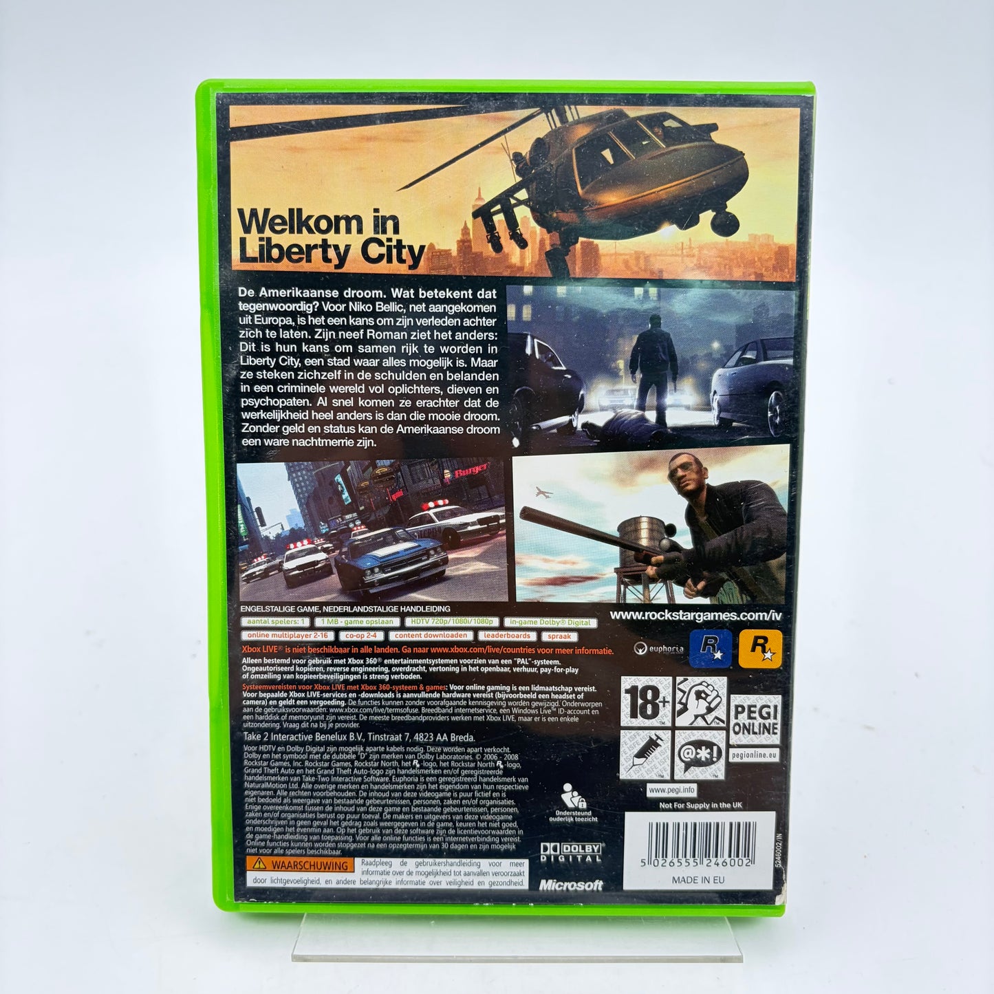 GRAND THEFT AUTO IV - XBOX 360