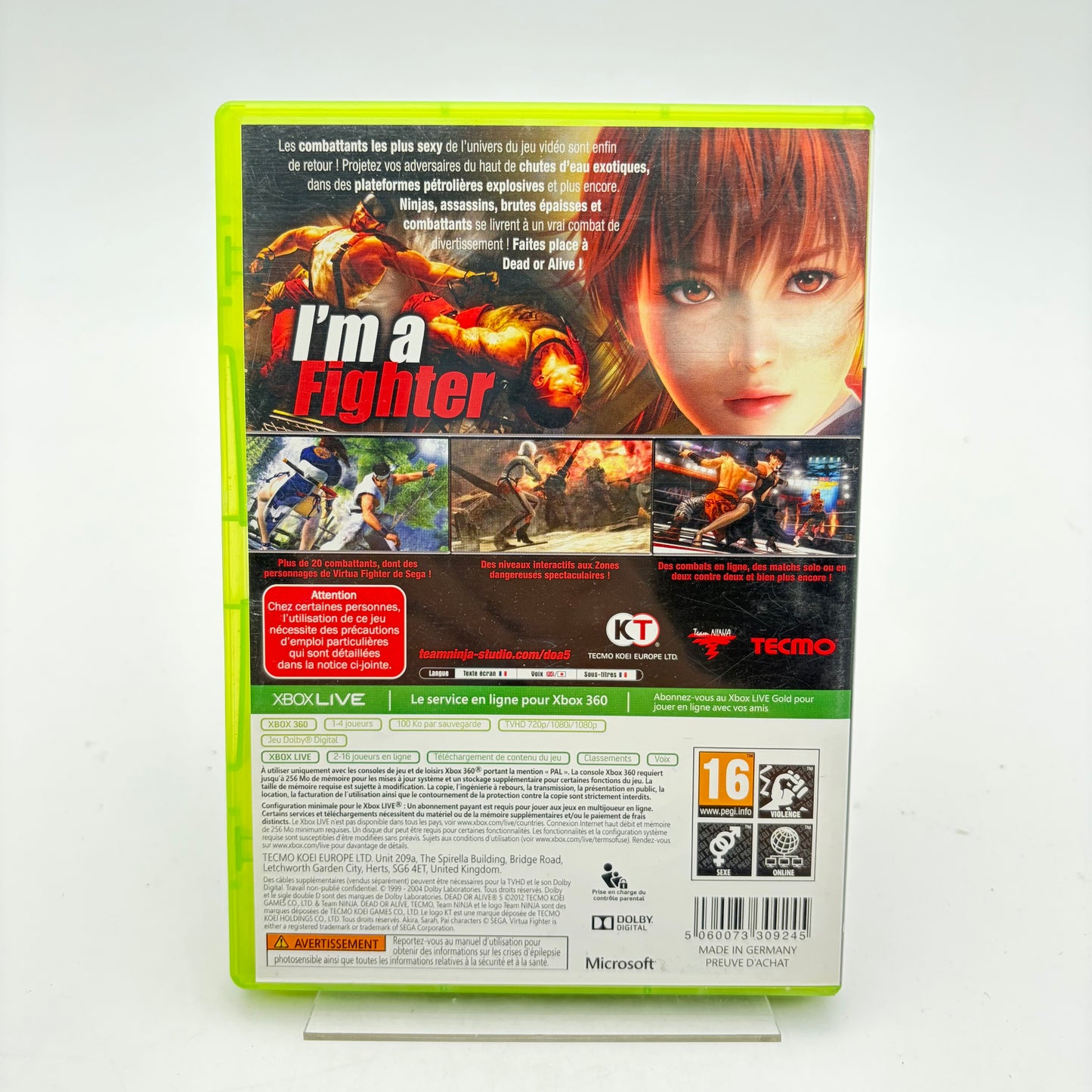 DEAD OR ALIVE 5 - XBOX 360
