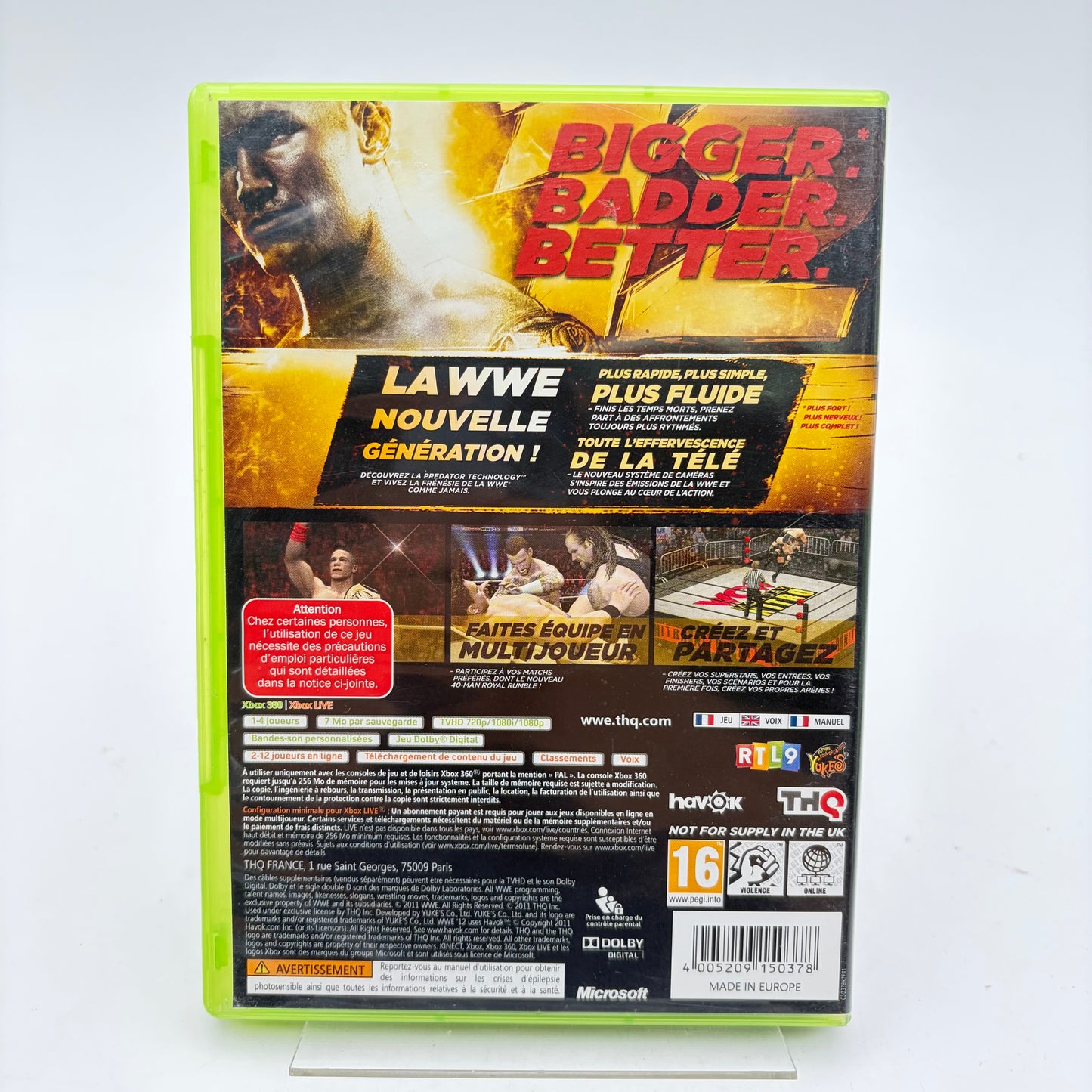 WWE 12 - XBOX 360