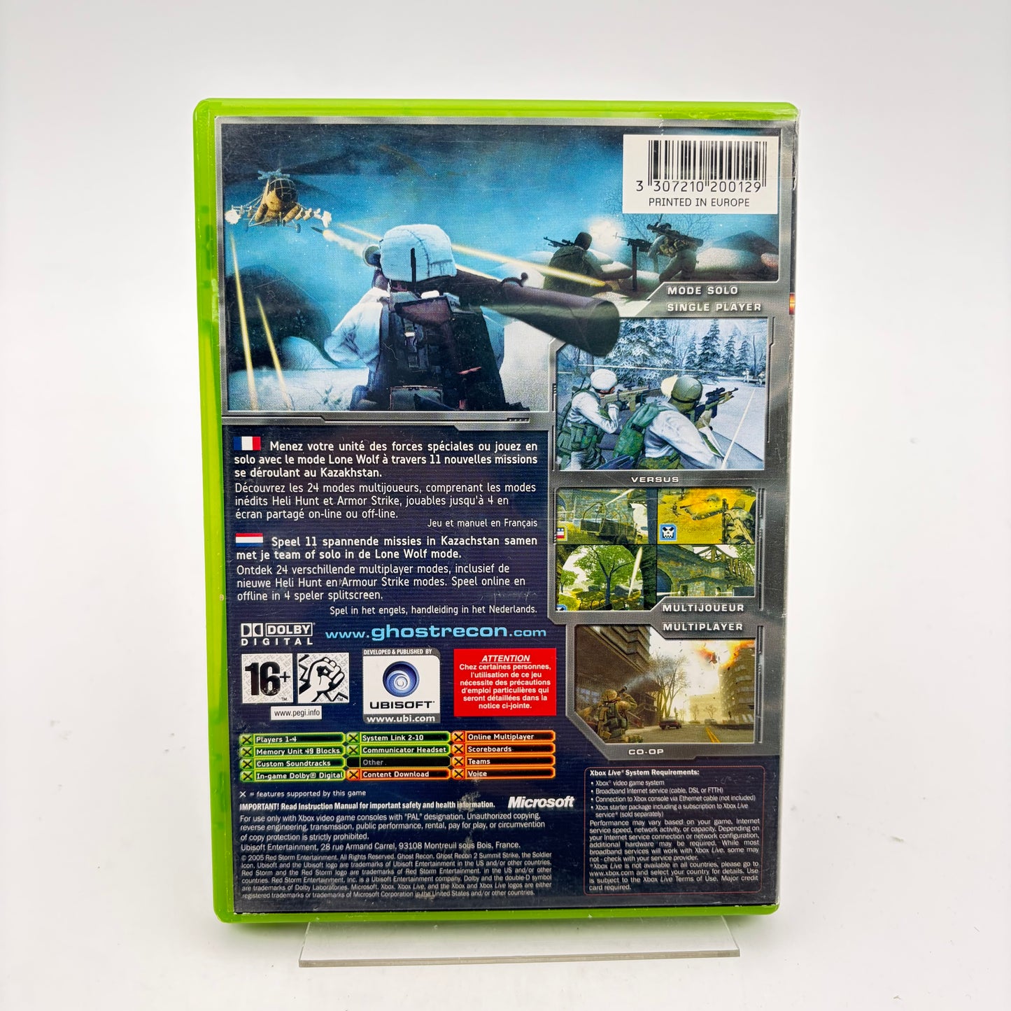 GHOST RECON 2 SUMMMIT STRIKE - XBOX