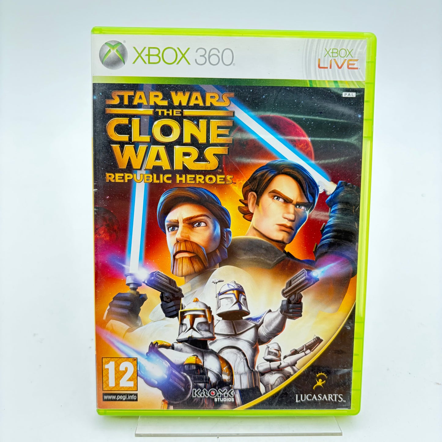 STAR WARS THE CLONE WARS REPUBLIC HEROES - XBOX 360