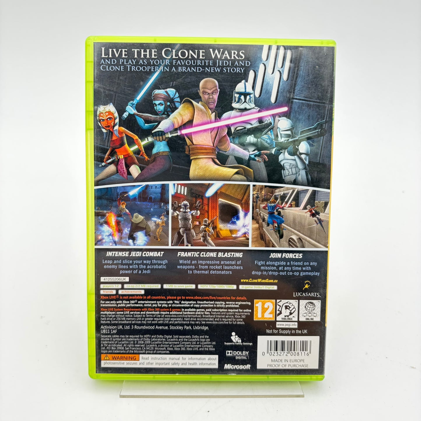 STAR WARS THE CLONE WARS REPUBLIC HEROES - XBOX 360
