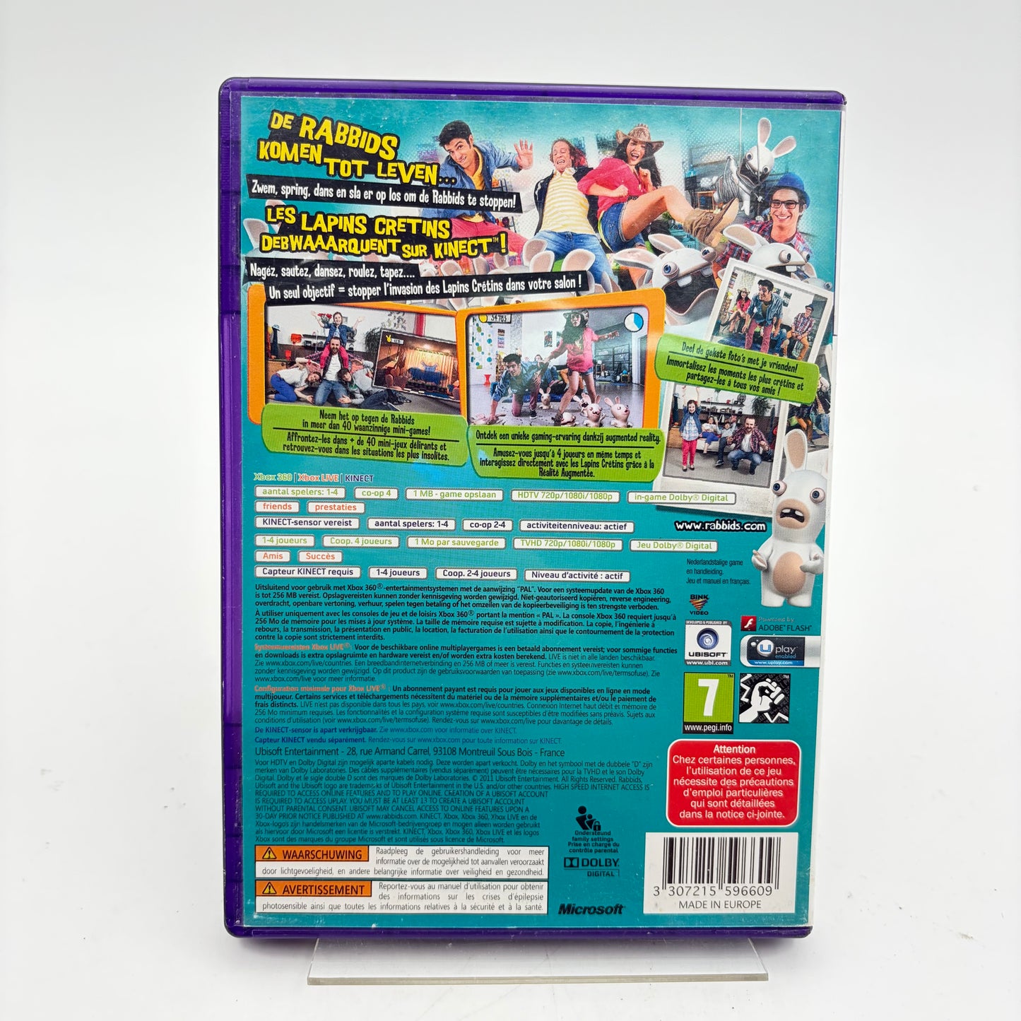 RABBIDS ALIVE & KICKING - XBOX 360