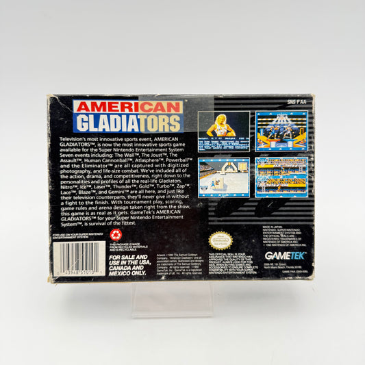 AMERICAN GLADIATORS - SUPER NINTENDO US