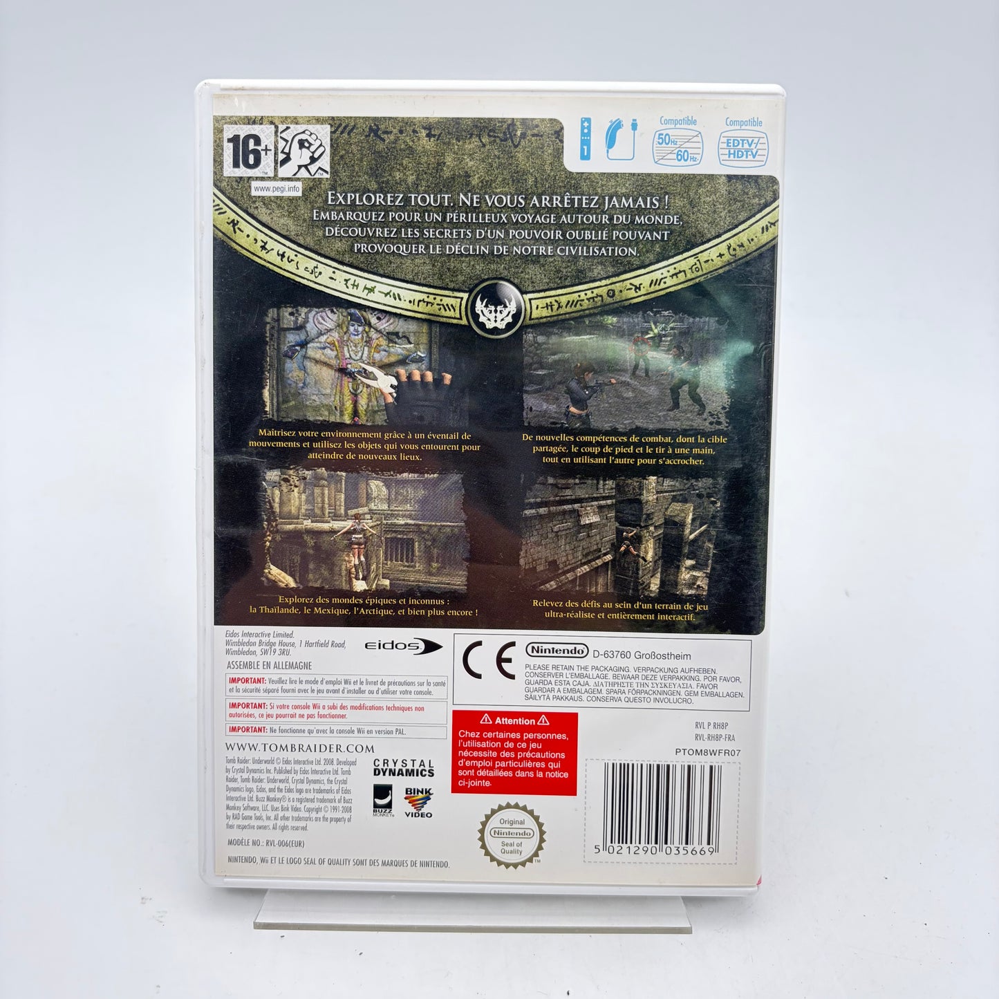 TOMB RAIDER: UNDERWORLD - WII