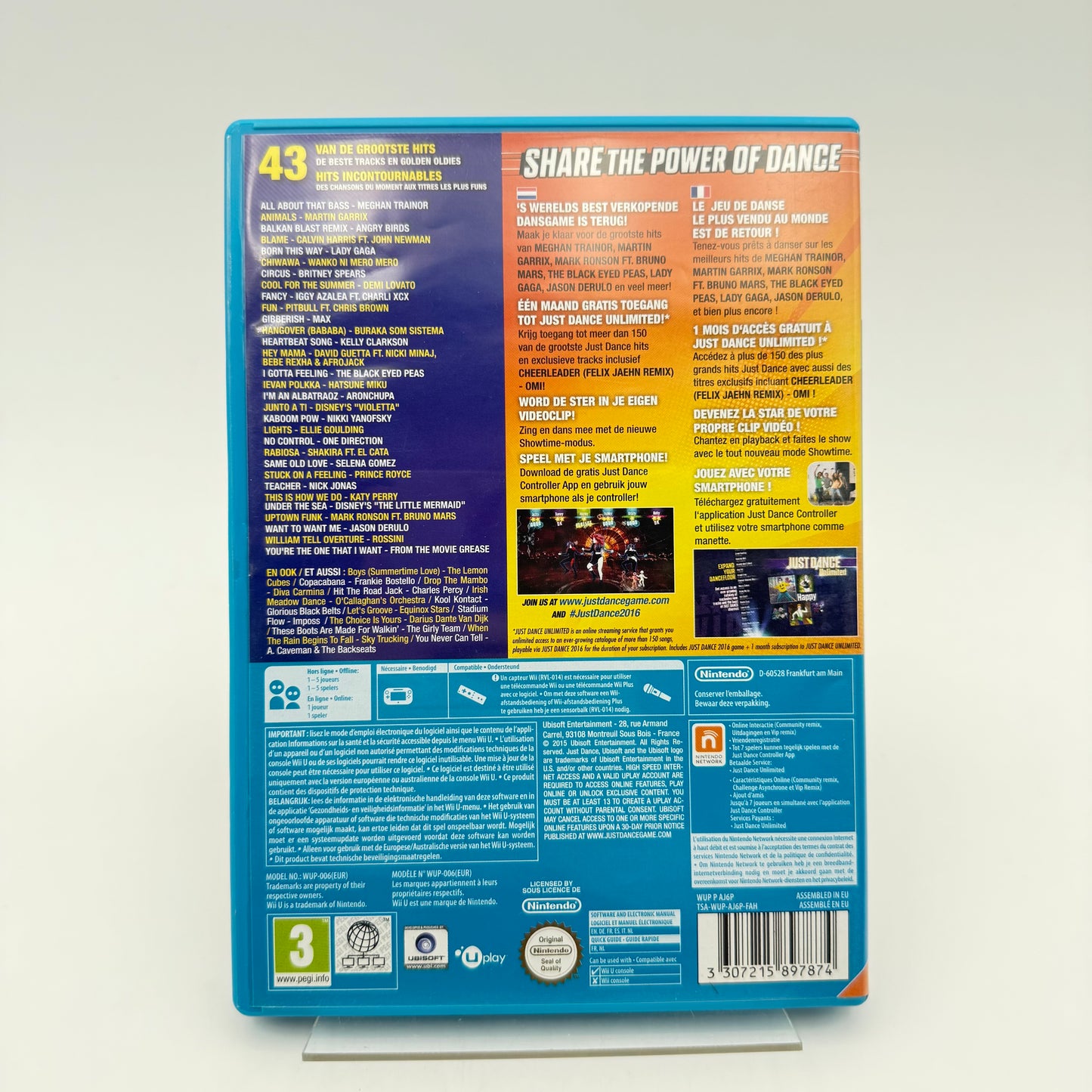 JUST DANCE 2016 - WII U