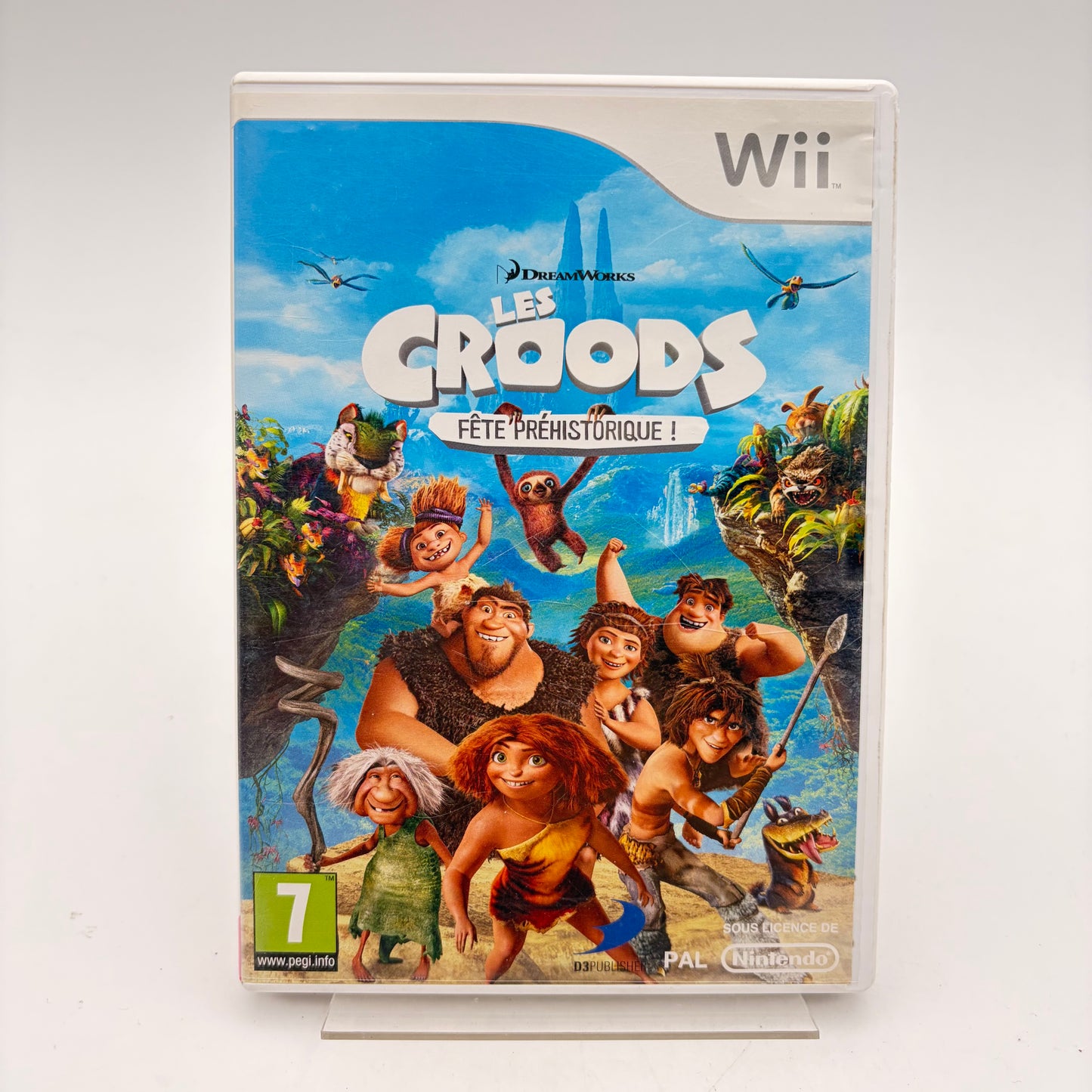 LES CROODS : FÊTE PRÉHISTORIQUE - WII