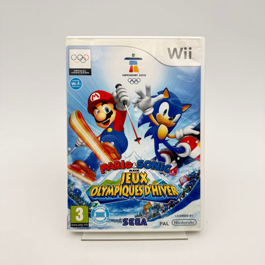 MARIO & SONIC AUX JEUX OLYMPIQUES D’HIVER - WII
