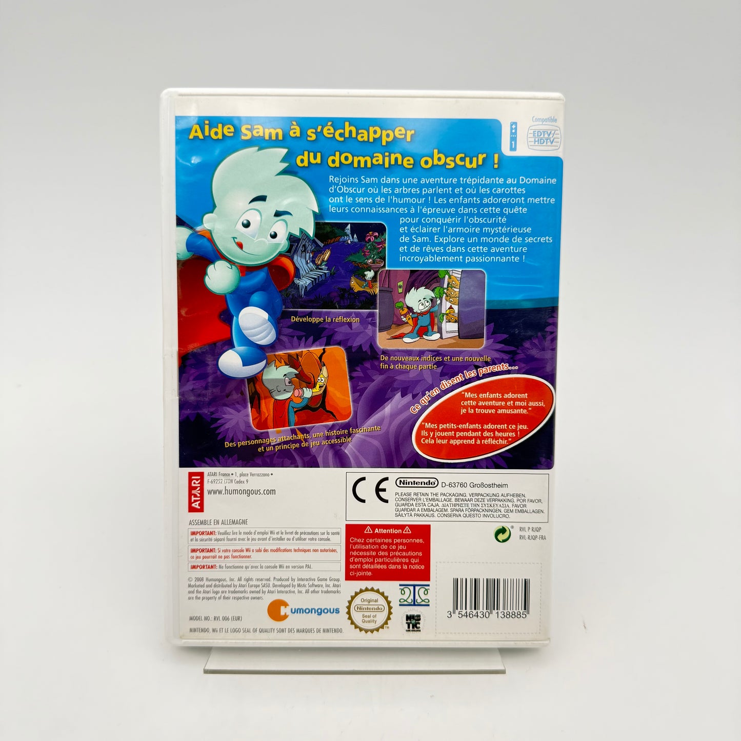 SAM PYJAM - WII