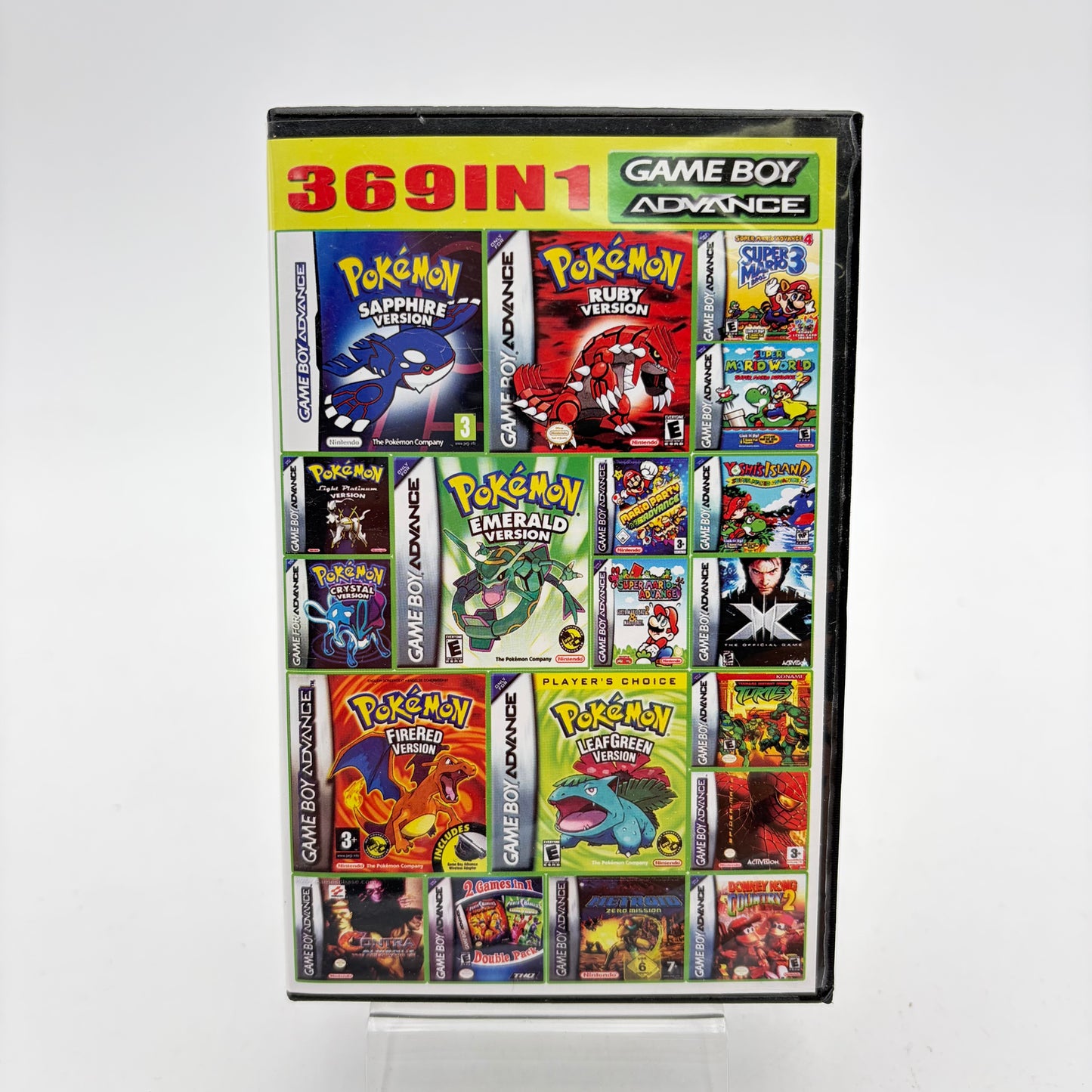 369 IN 1 (BOOTLEG) - GAMEBOY ADVANCE