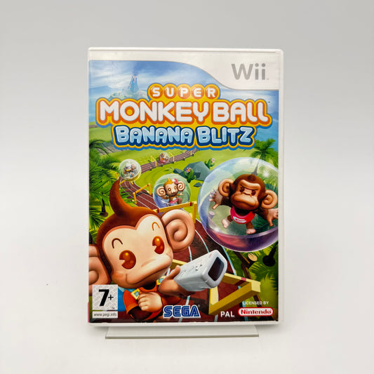 SUPER MONKEY BALL BANANA BLITZ - WII