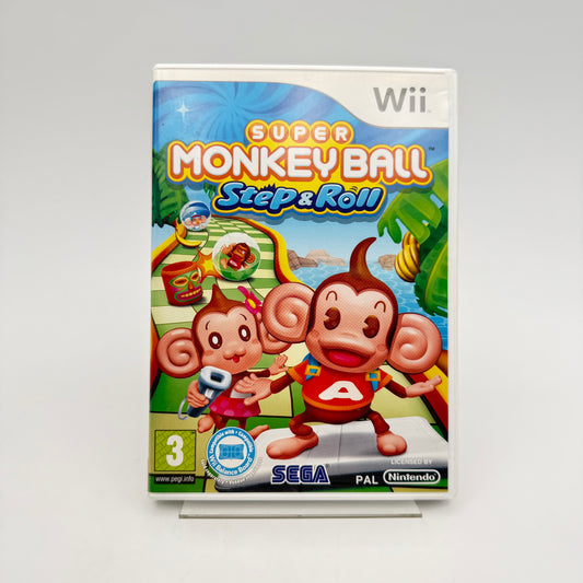 SUPER MONKEY BALL STEP & ROLL - WII