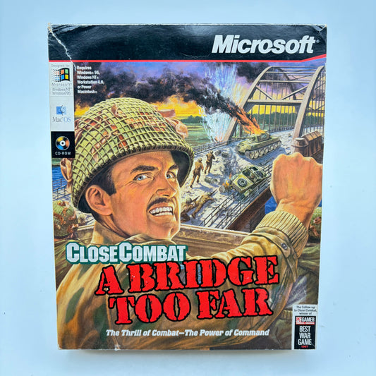 CLOSE COMBAT A BRIDGE TOO FAR - PC BIG BOX