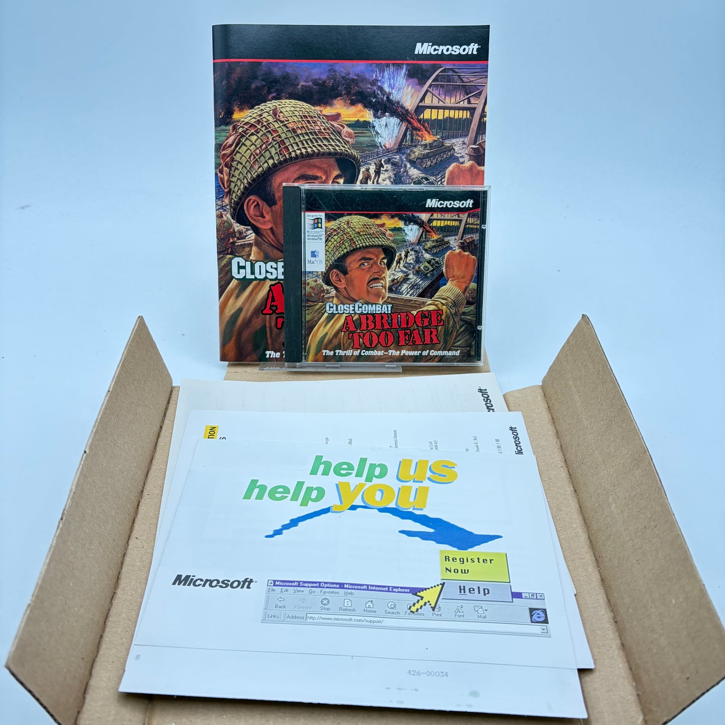 CLOSE COMBAT A BRIDGE TOO FAR - PC BIG BOX