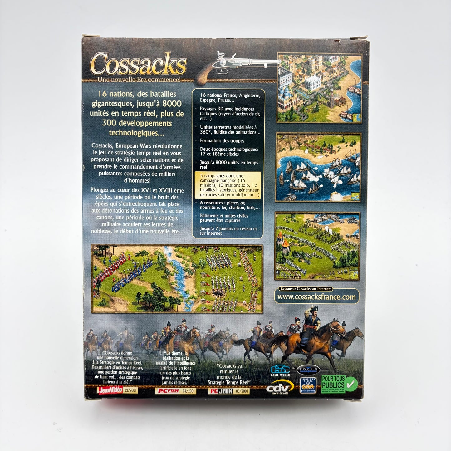 COSSACKS THE ART OF WAR - L'ADD-ON OFFICIEL - PC BIG BOX