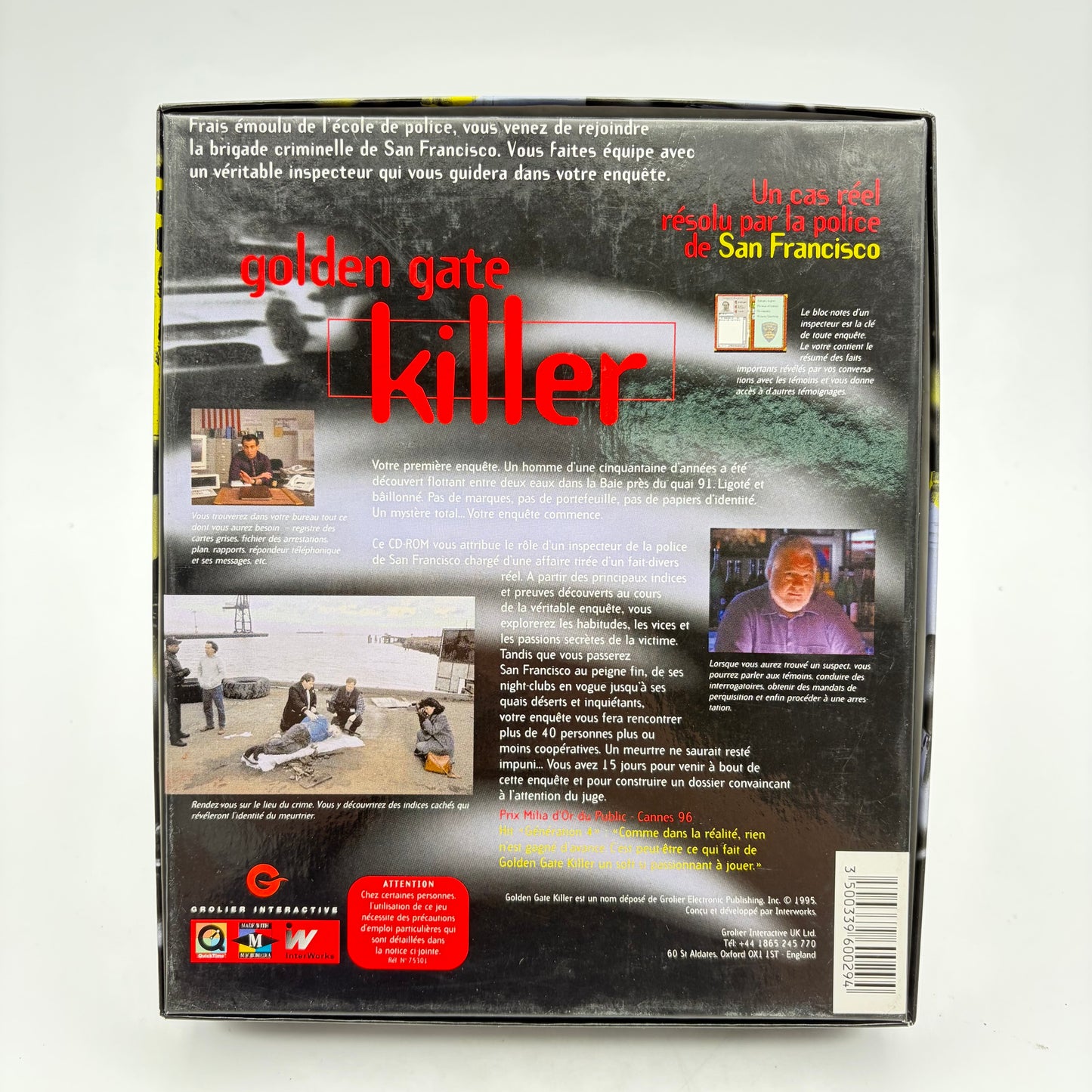 GOLDEN GATE KILLER - PC BIG BOX