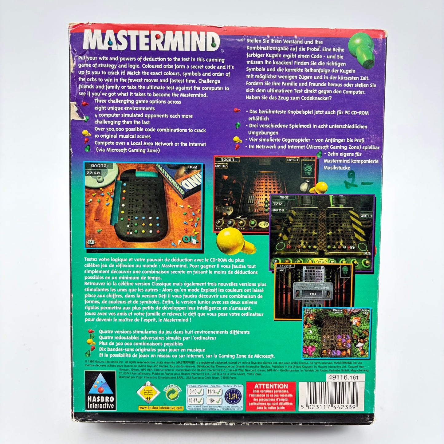 MASTERMIND - PC BIG BOX