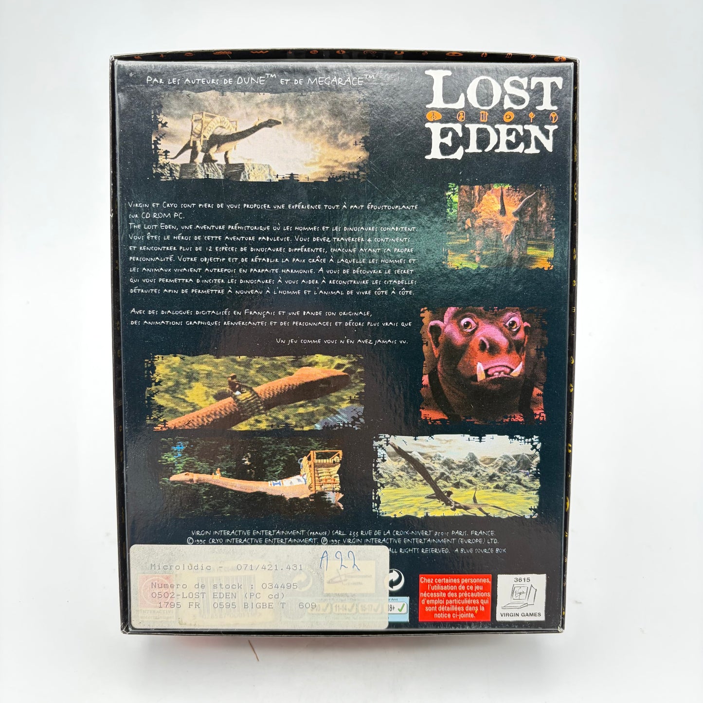 LOST EDEN - PC BIG BOX