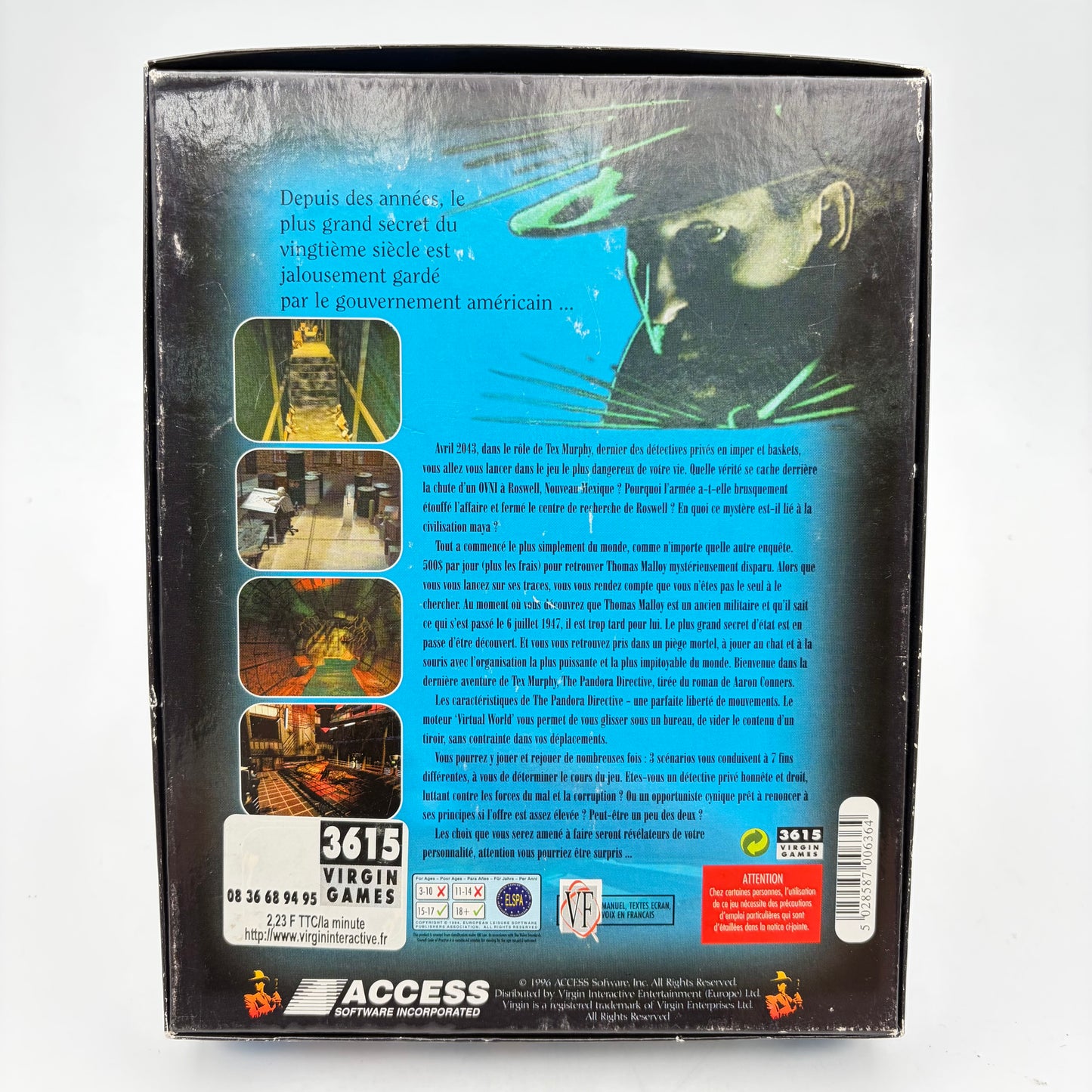 THE PANDORA DETECTIVE - PC BIG BOX