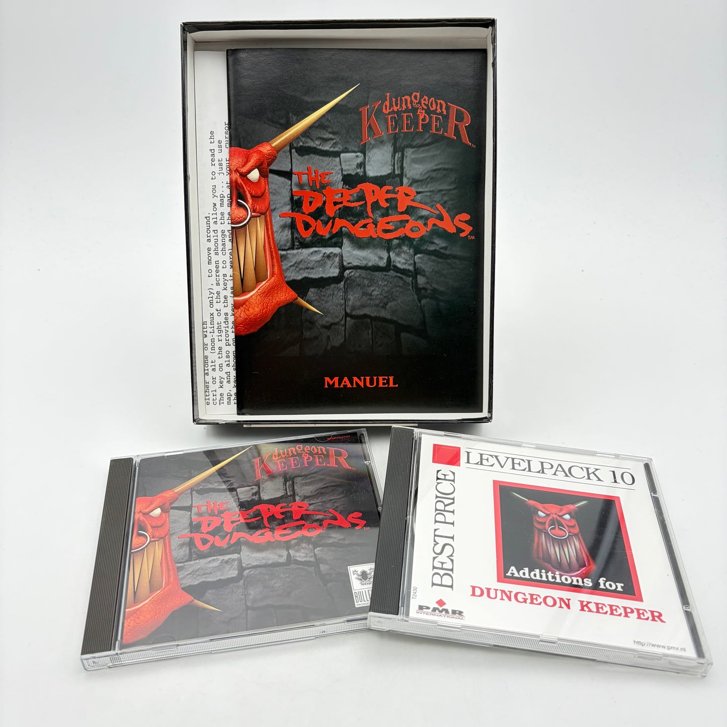 DUNGEON KEEPER THE DEEPER DUNGEONS - PC BIG BOX
