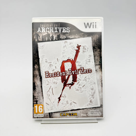 RESIDENT EVIL ZERO - WII