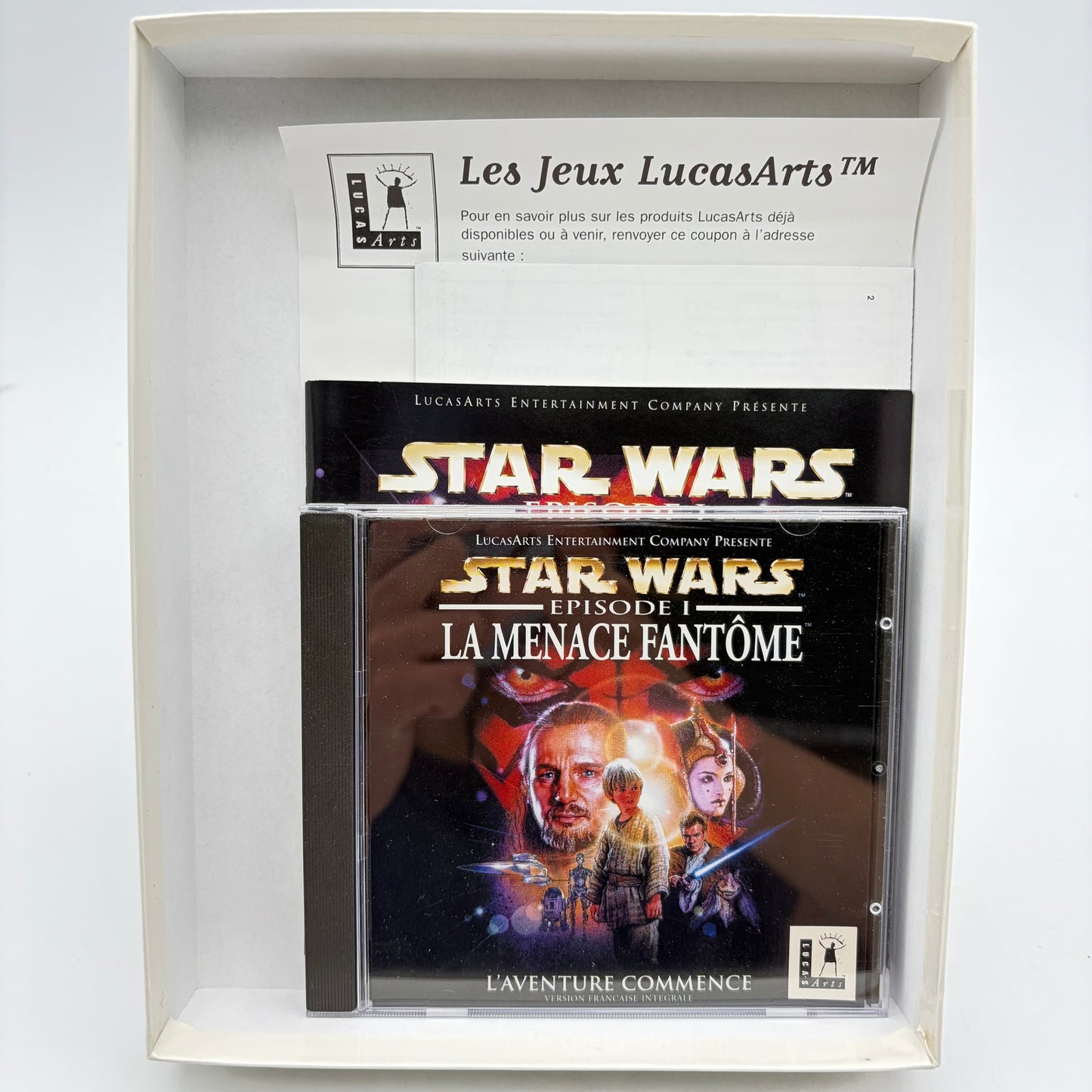 STAR WARS EPISODE I LA MENACE FANTÔME - PC BIG BOX