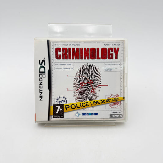 CRIMINOLOGY - NINTENDO DS
