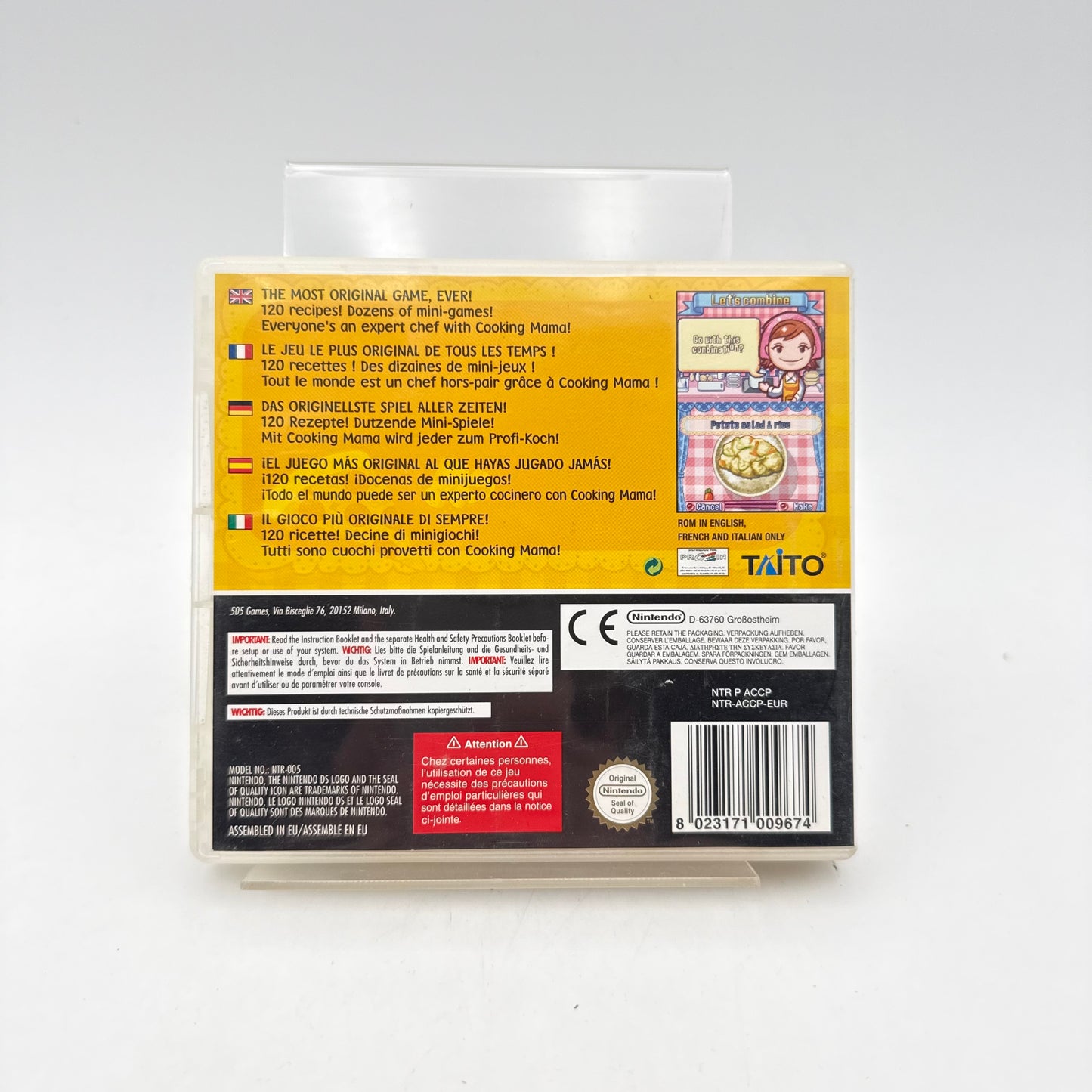 COOKING MAMA - NINTENDO DS
