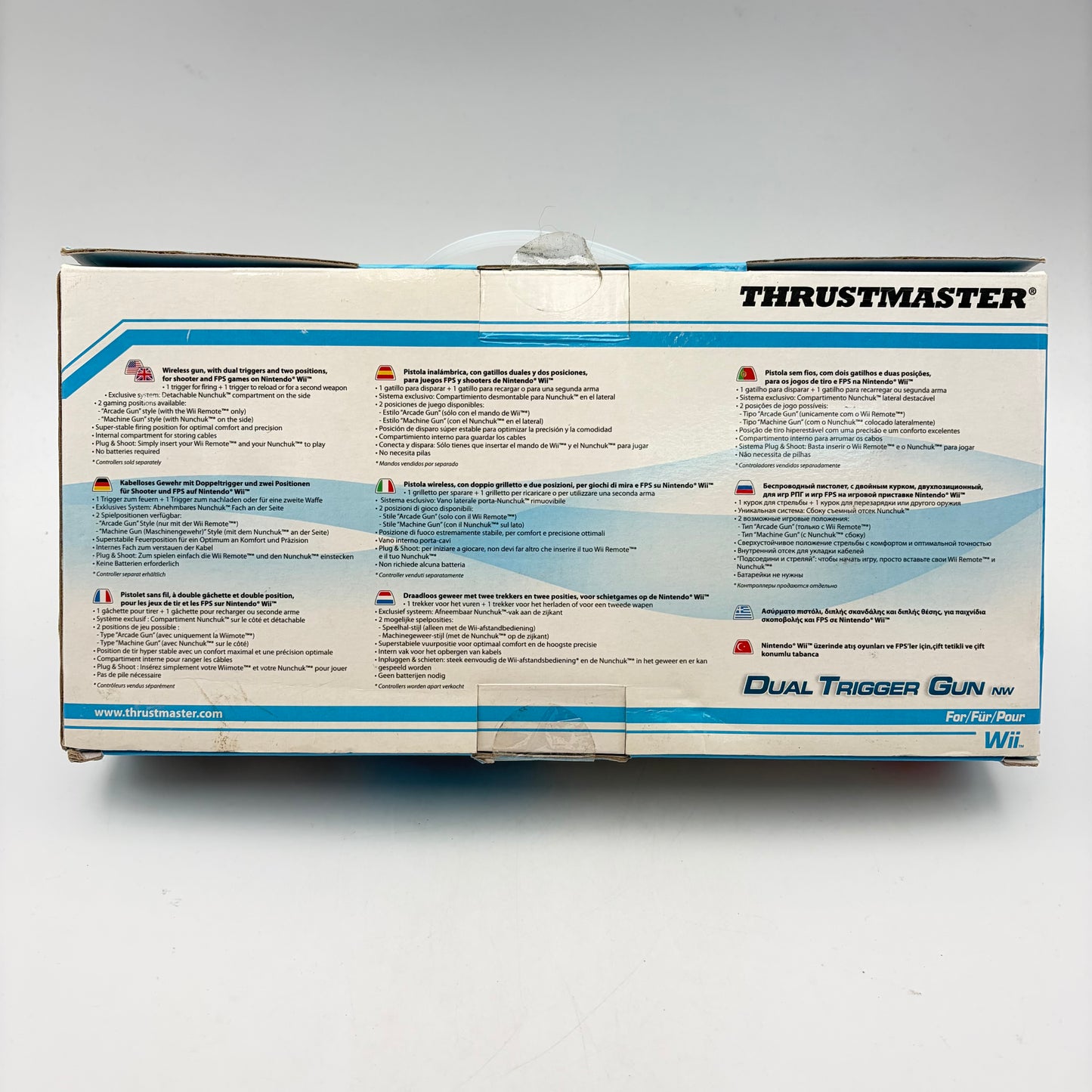TRUSTMASTER DUAL TRIGGER GUN - WII
