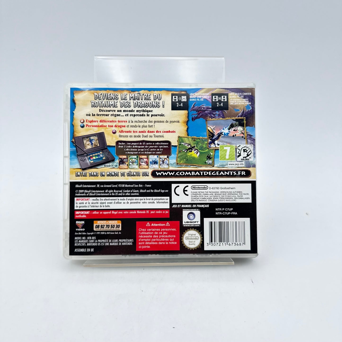 COMBAT DE GÉANTS DRAGONS - NINTENDO DS
