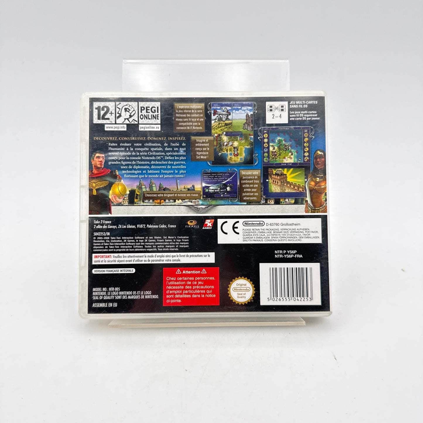SID MEIER’S CIVILIZATION REVOLUTION - NINTENDO DS