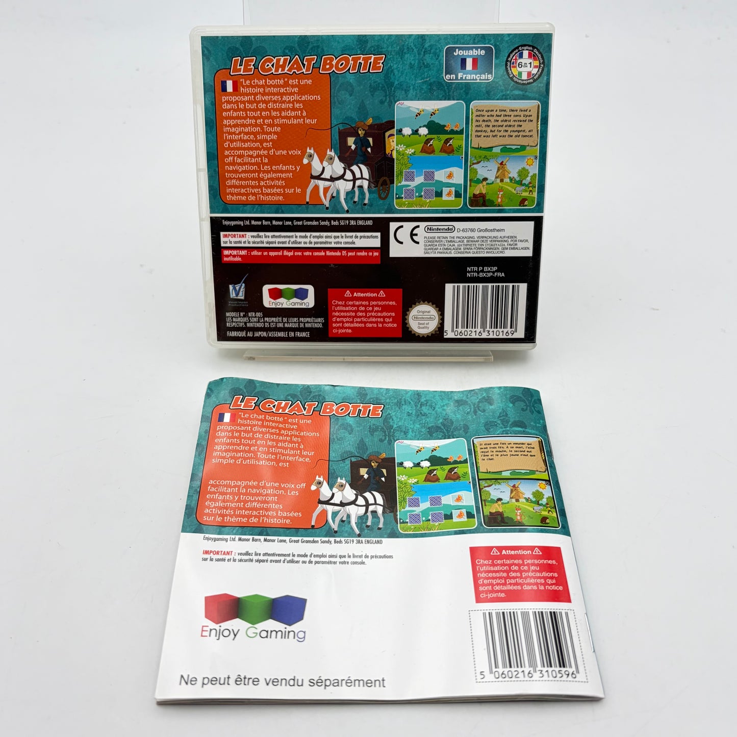 IL ETAIT UNE FOIS LE CHAT BOTTE - NINTENDO DS