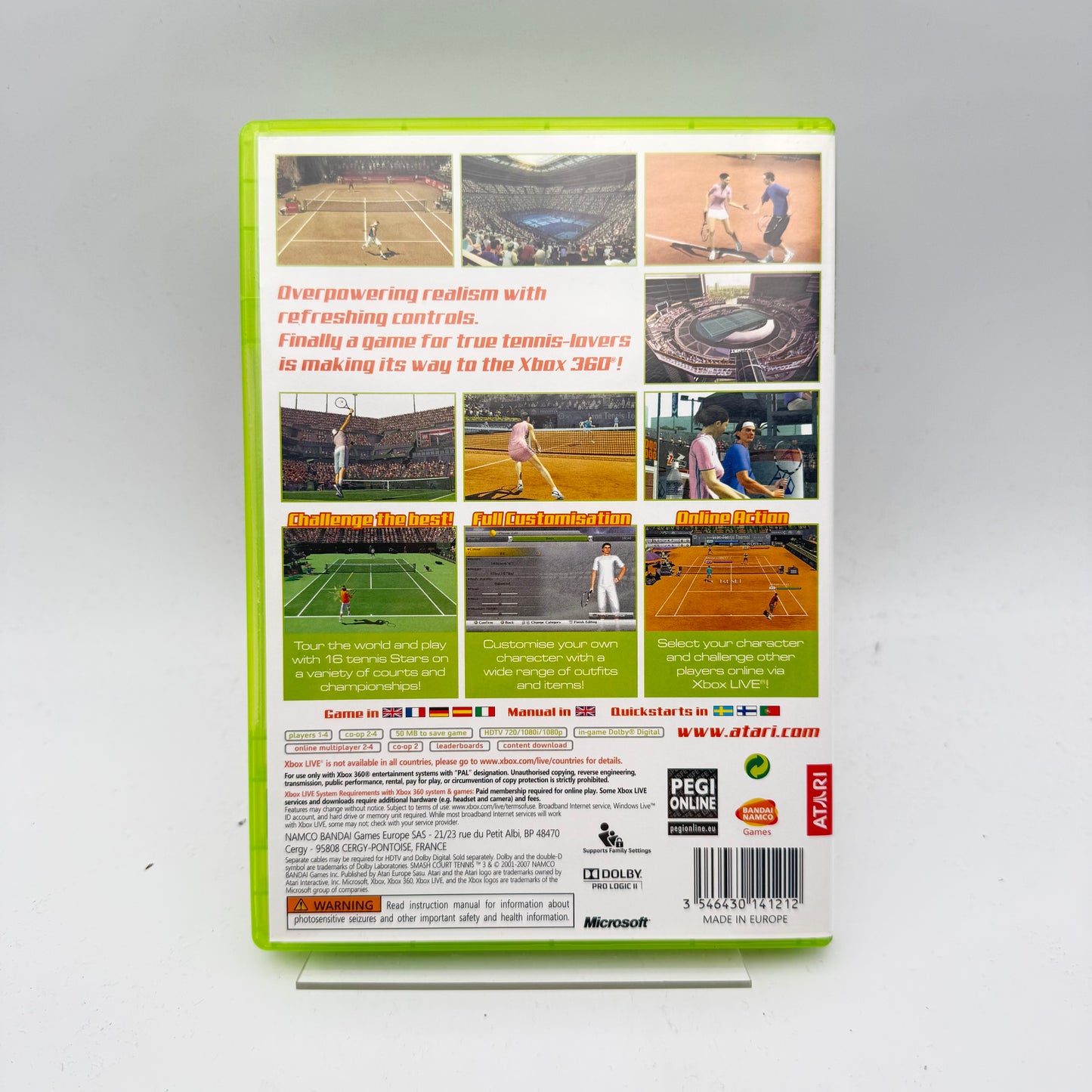 SMASH COURT TENNIS 3 - XBOX 360
