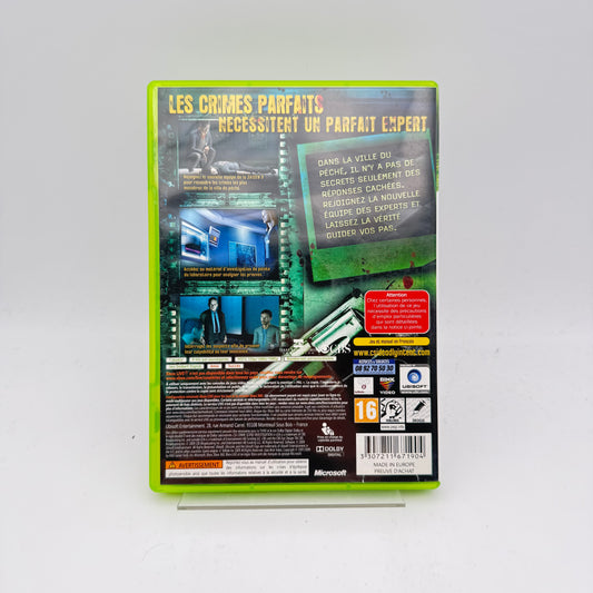 LES EXPERTS CRIME SCENE INVESTIGATION PRÉMÉDITATION - XBOX 360