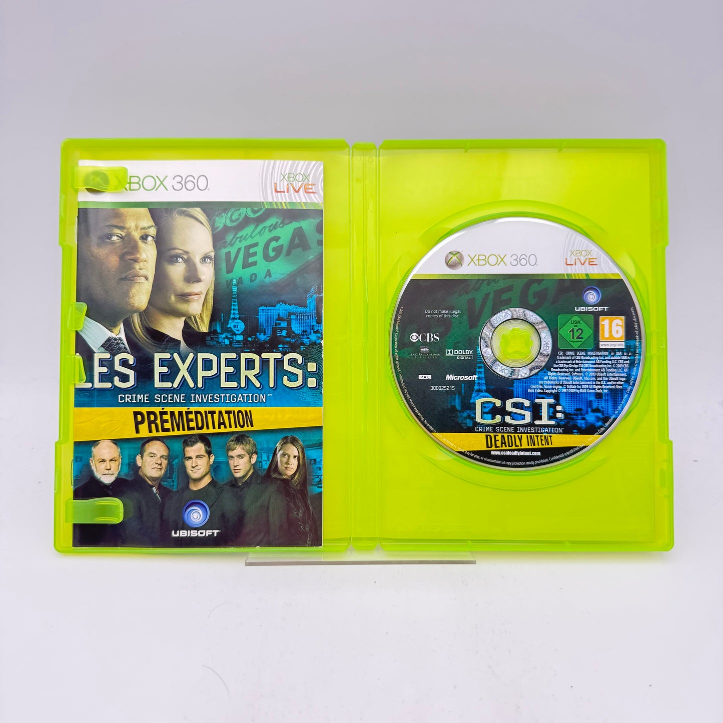 LES EXPERTS CRIME SCENE INVESTIGATION PRÉMÉDITATION - XBOX 360