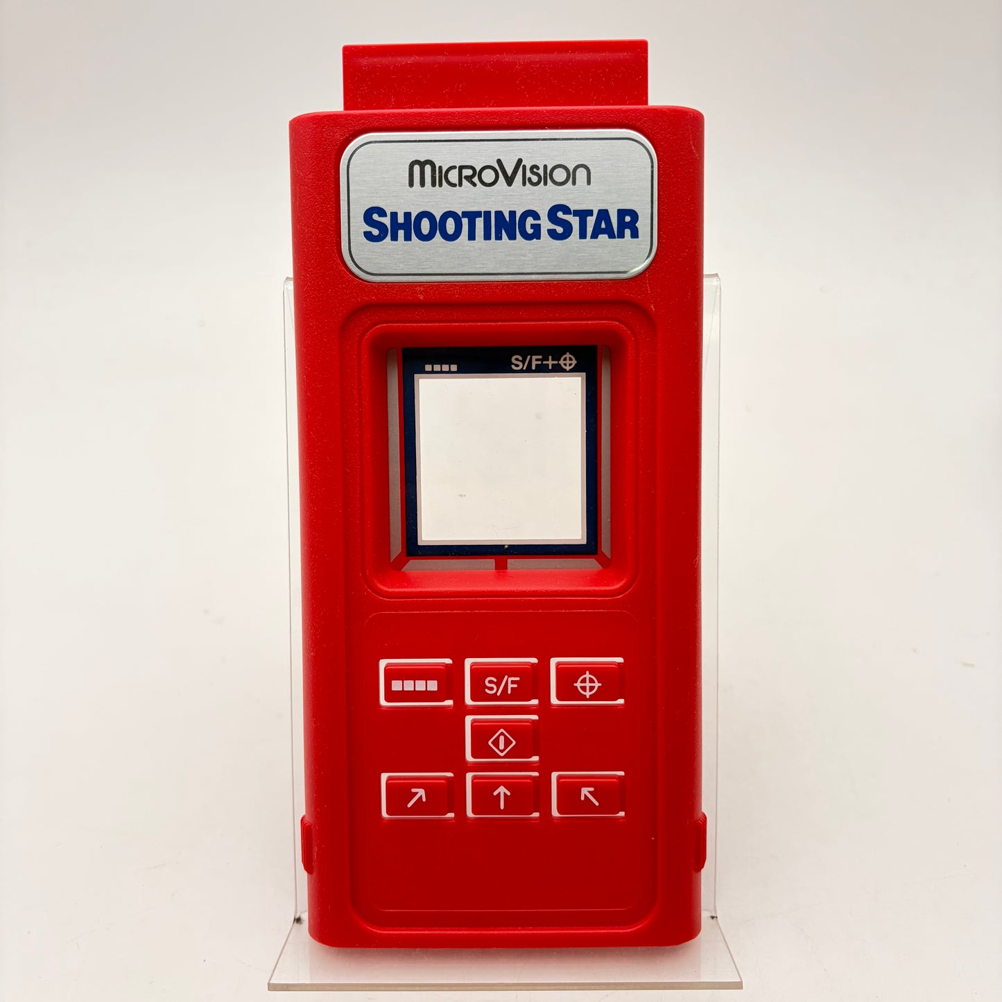 MICROVISION + 4 JEUX (FLIPPER, BATAILLE NAVALE, SHOOTING STAR ET BLITZ)