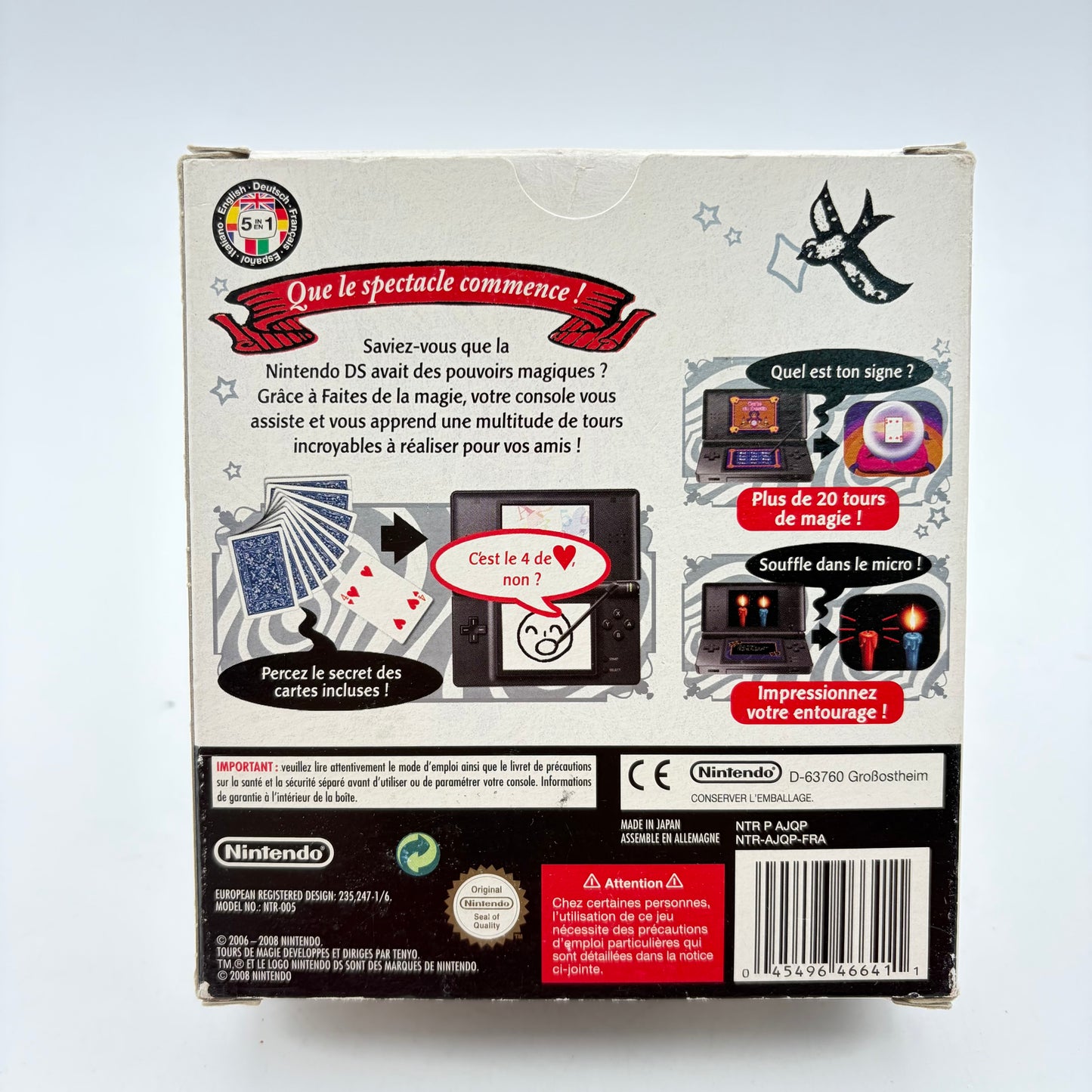 FAITES DE LA MAGIE - NINTENDO DS