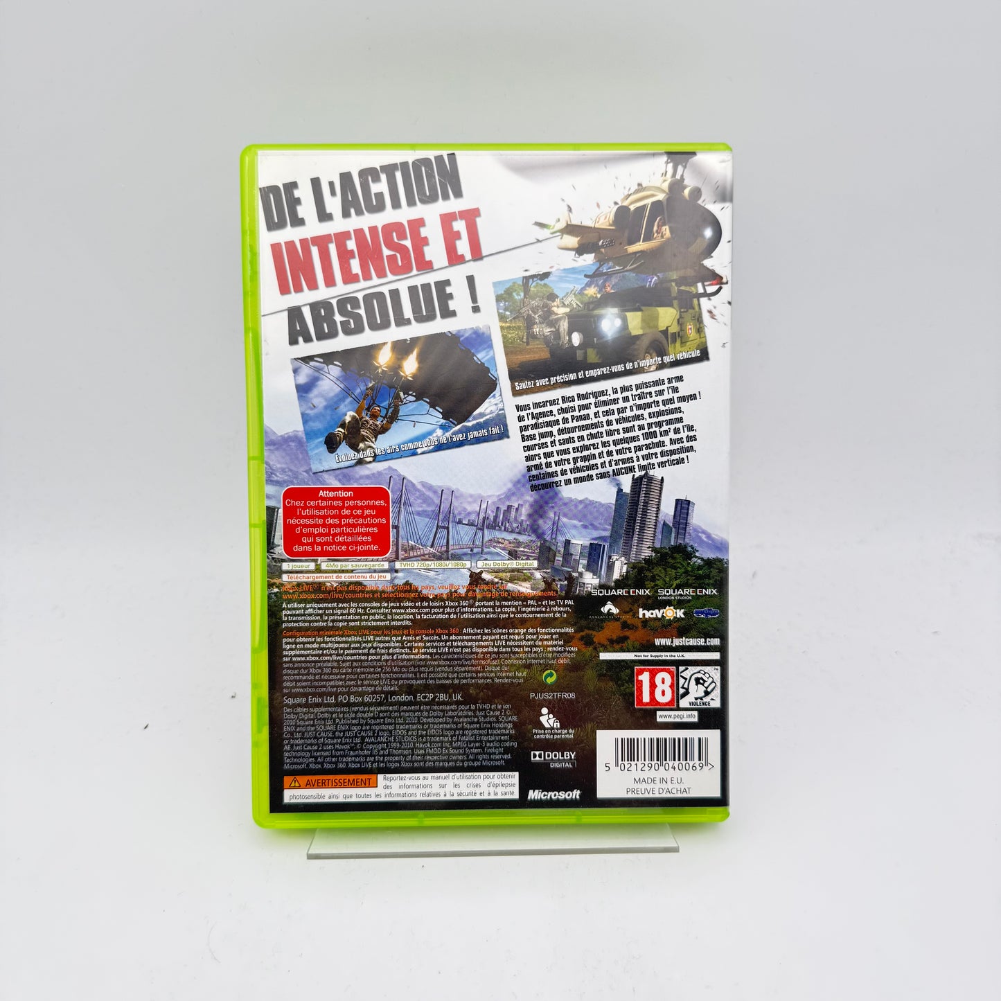 JUST CAUSE 2 ÉDITION LIMITÉE - XBOX 360