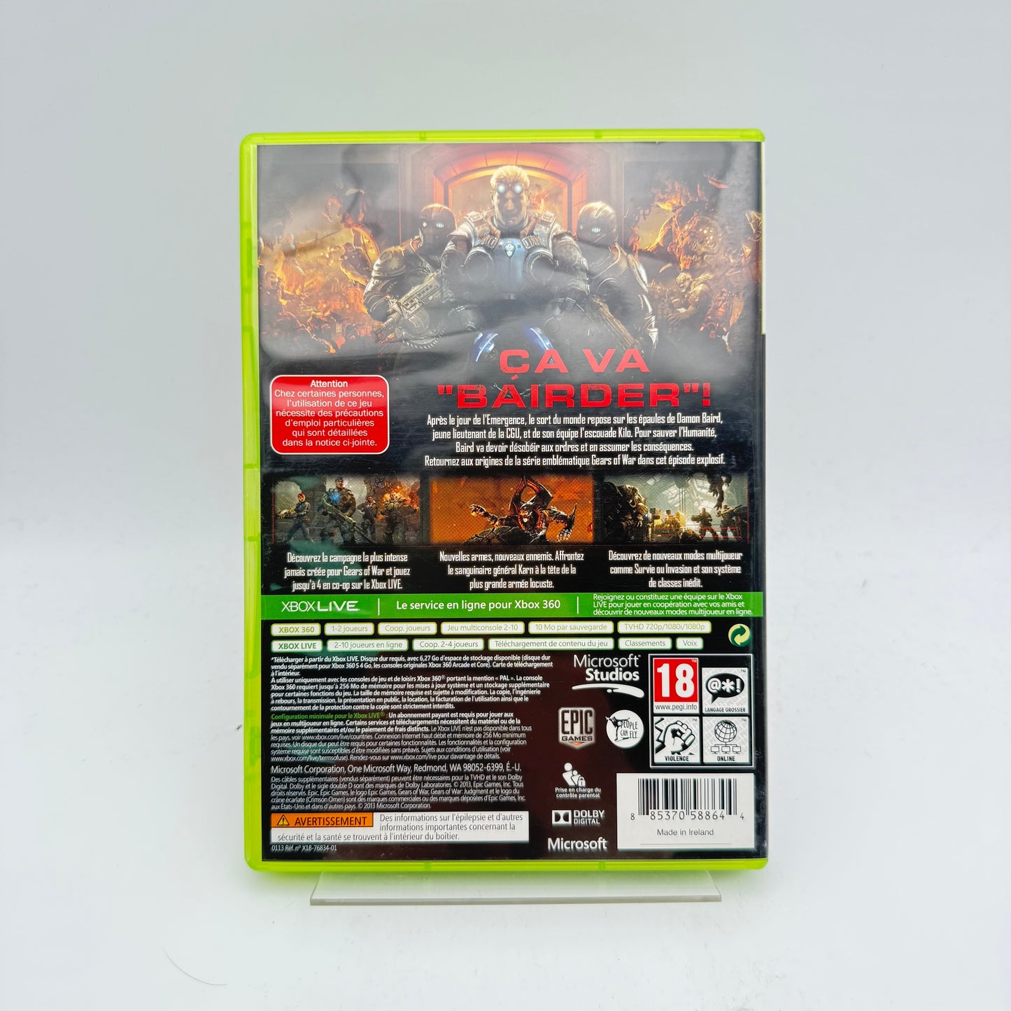 GEARS OF WAR JUDGMENT - XBOX 360