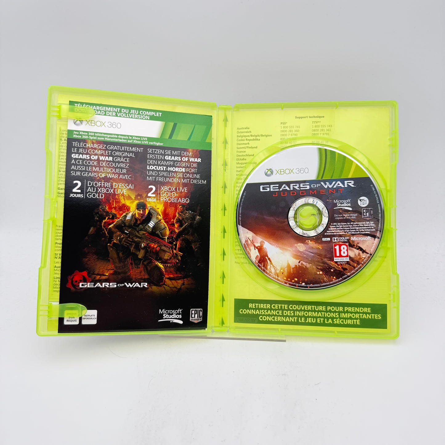 GEARS OF WAR JUDGMENT - XBOX 360