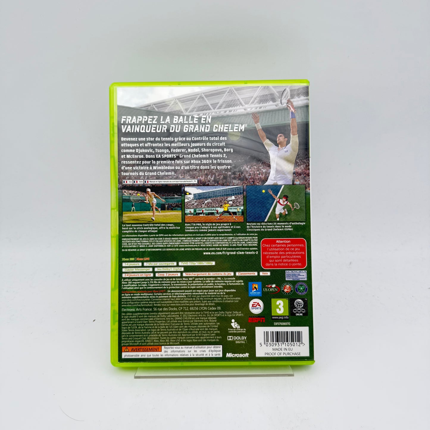 GRAND CHELEM TENNIS 2 - XBOX 360