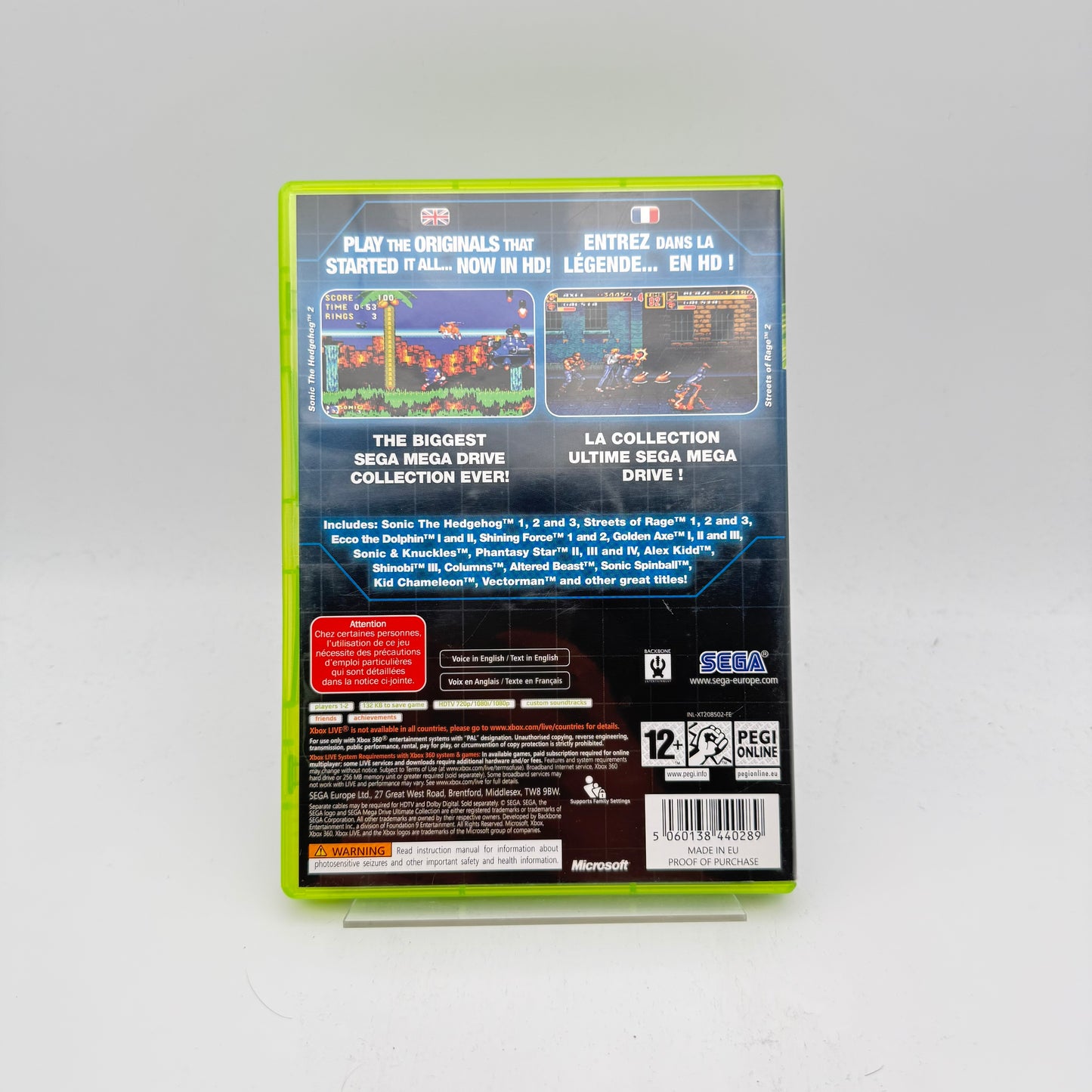 SEGA MEGA DRIVE ULTIMATE COLLECTION - XBOX 360