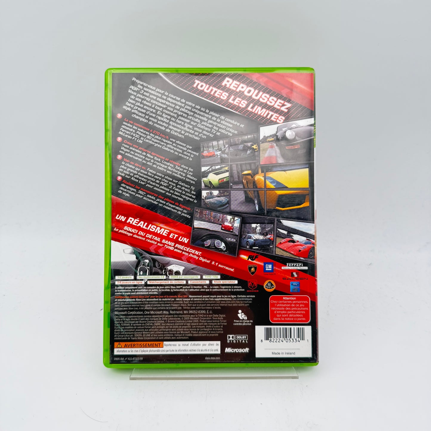 PGR PROJECT GOTHAM RACING 3 - XBOX 360
