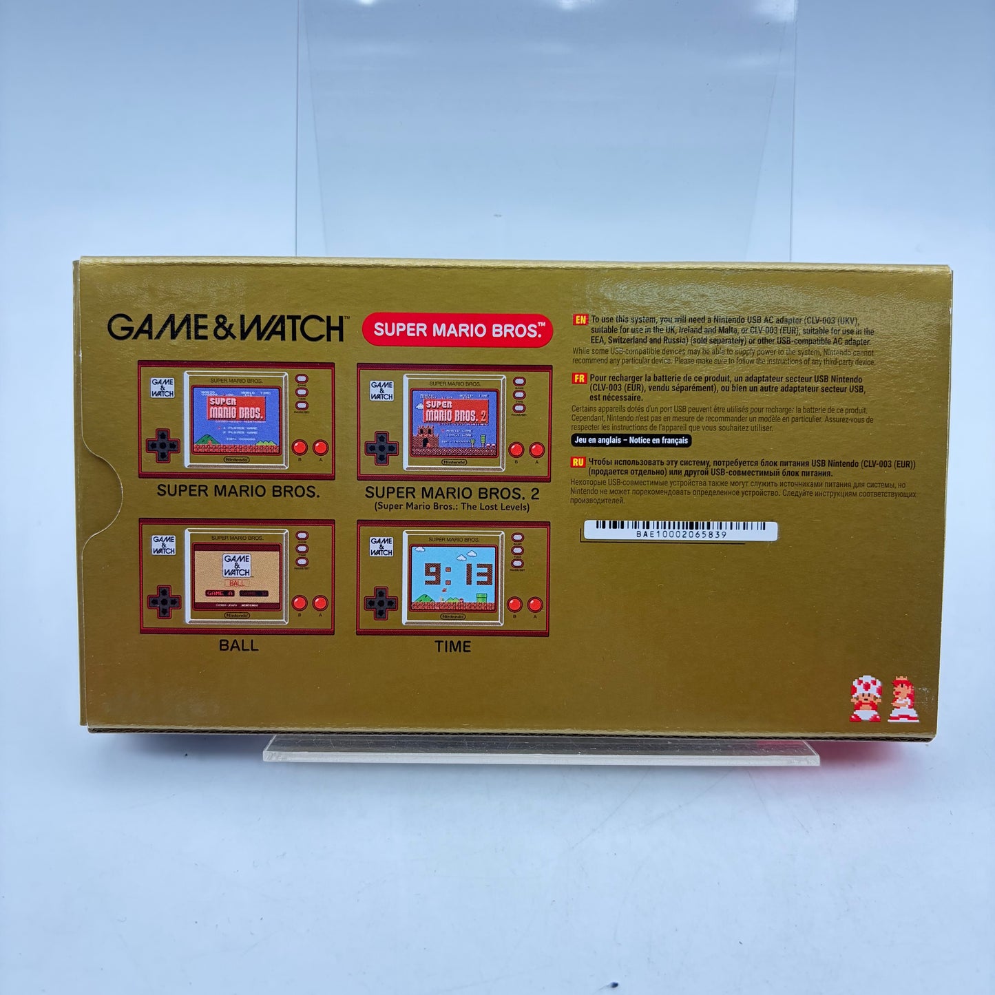 GAME & WATCH SUPER MARIO BROS
