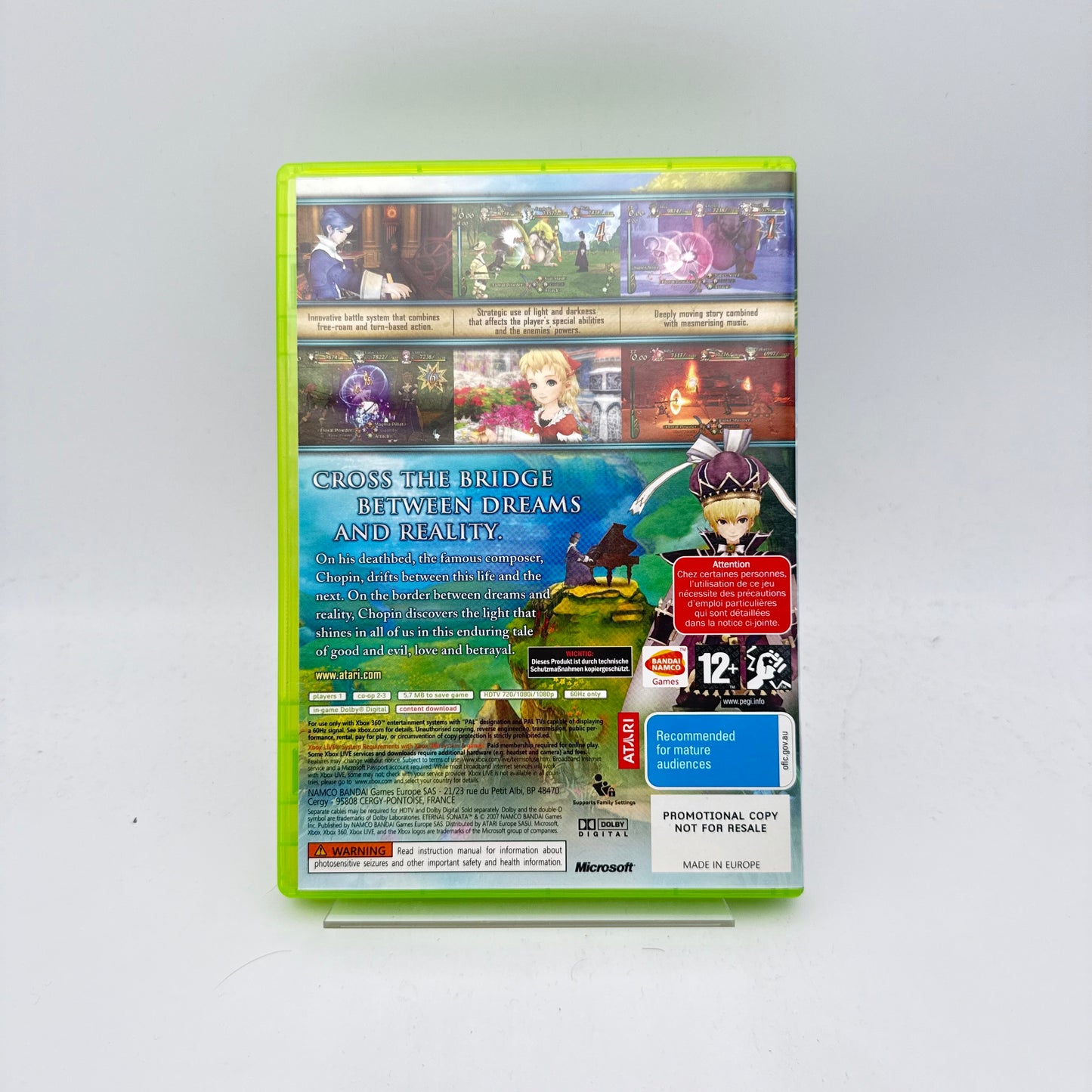 ETERNAL SONATA PROMOTIONAL COPY - XBOX 360